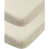 Meyco Baby 2er-Pack Jersey-Spannbetttücher 40x80 - 40x90cm
