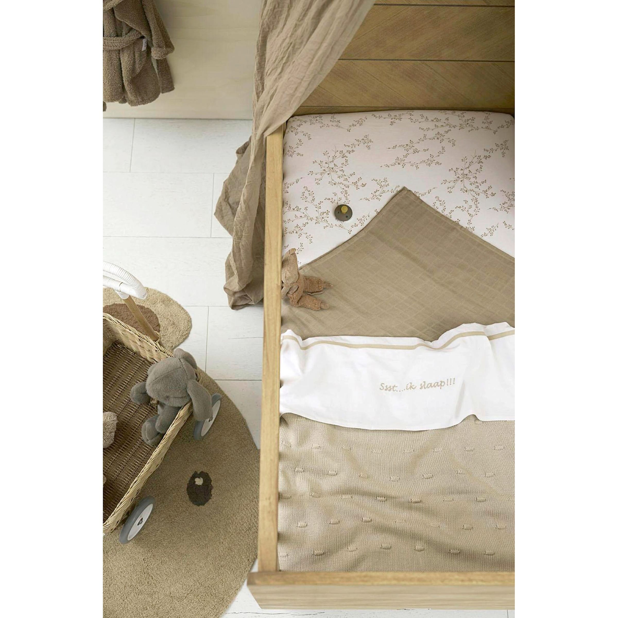 Meyco Baby Jersey-Spannbetttuch 50x90 cm