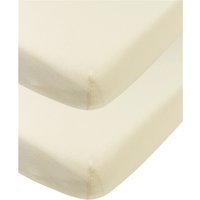 Meyco Baby 2er-Pack Jersey-Spannbetttücher 60x120 cm