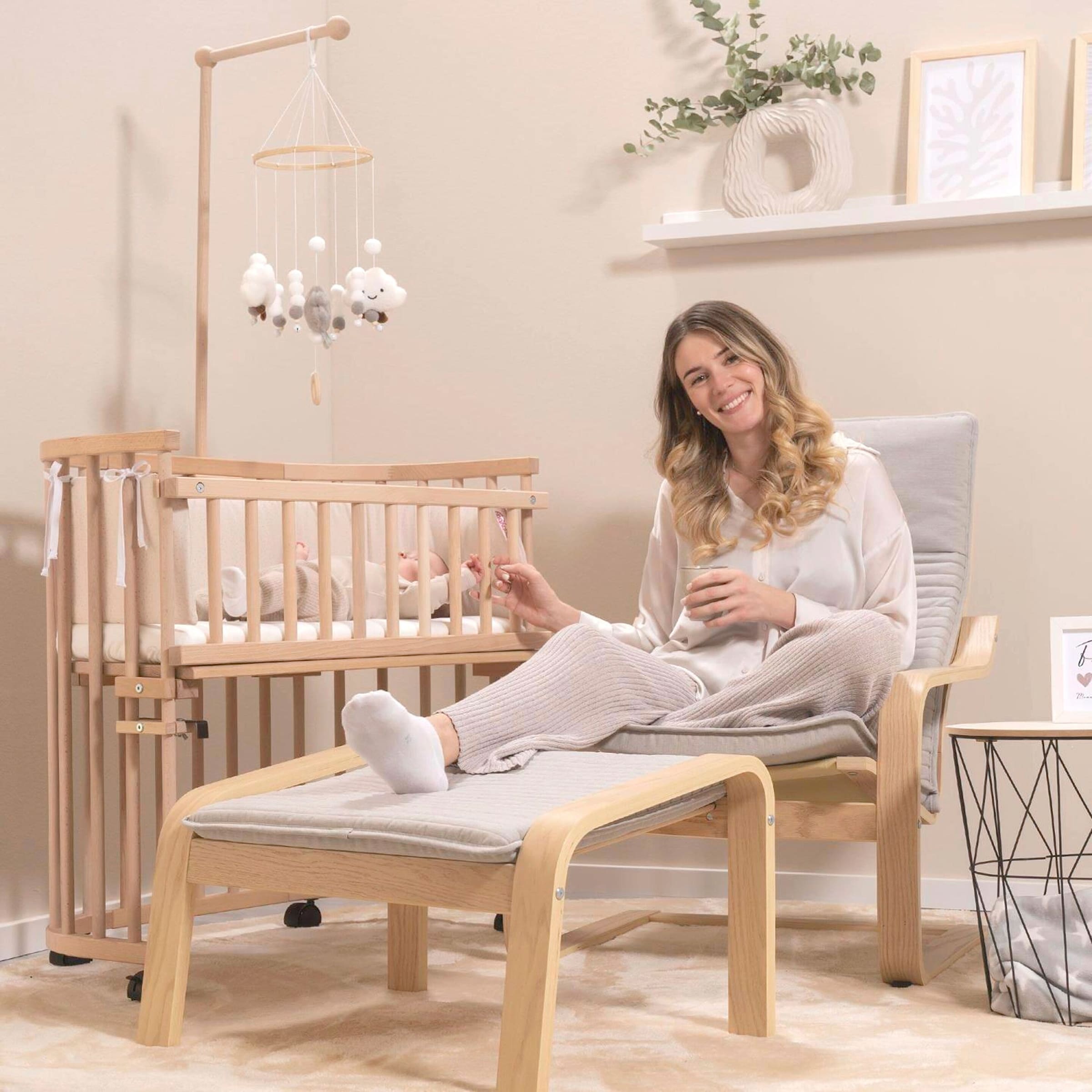Babybay® Rollensatz Spezial mit Stoßschutz passend für alle Modelle