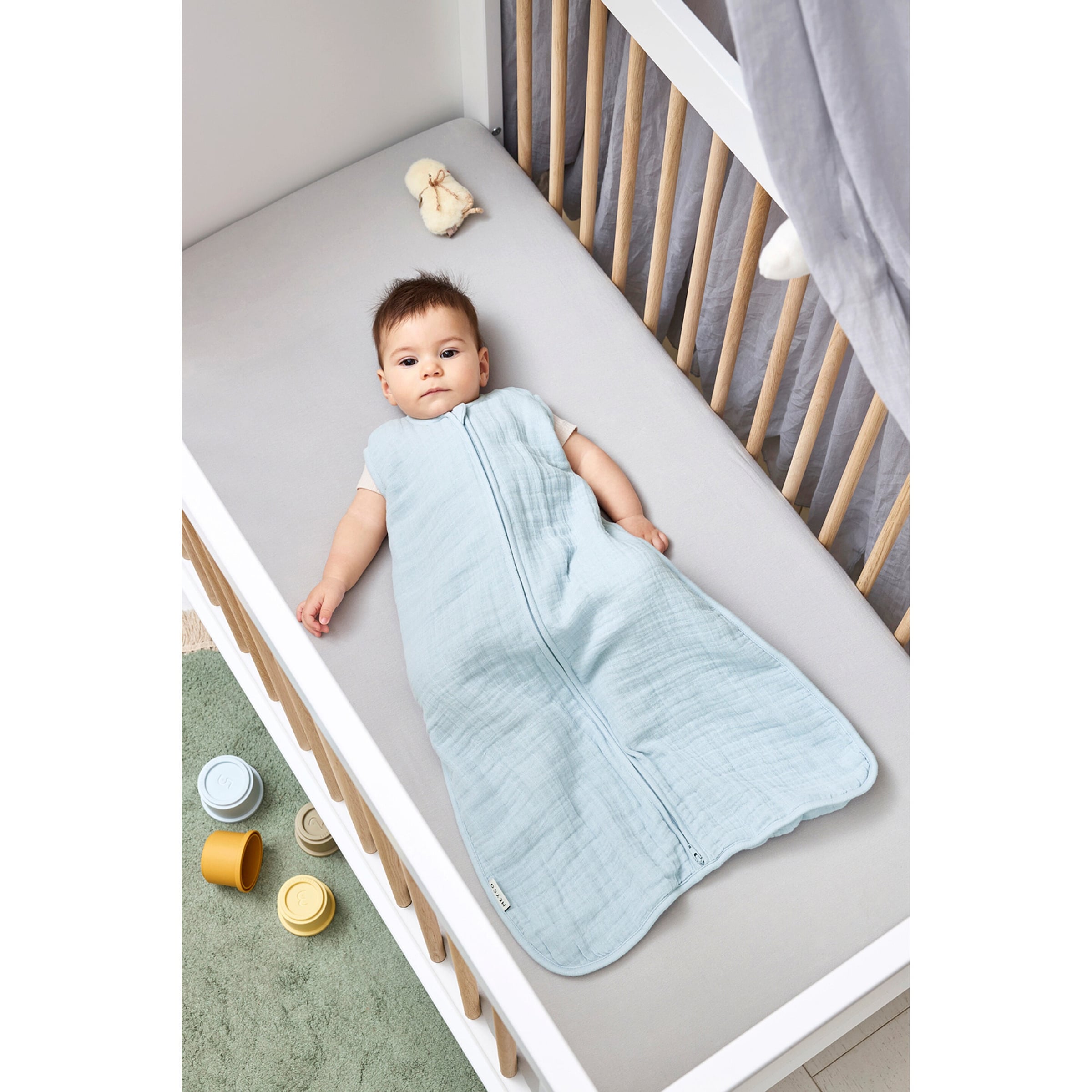 Meyco Baby Sommerschlafsack Mull 0.5 TOG