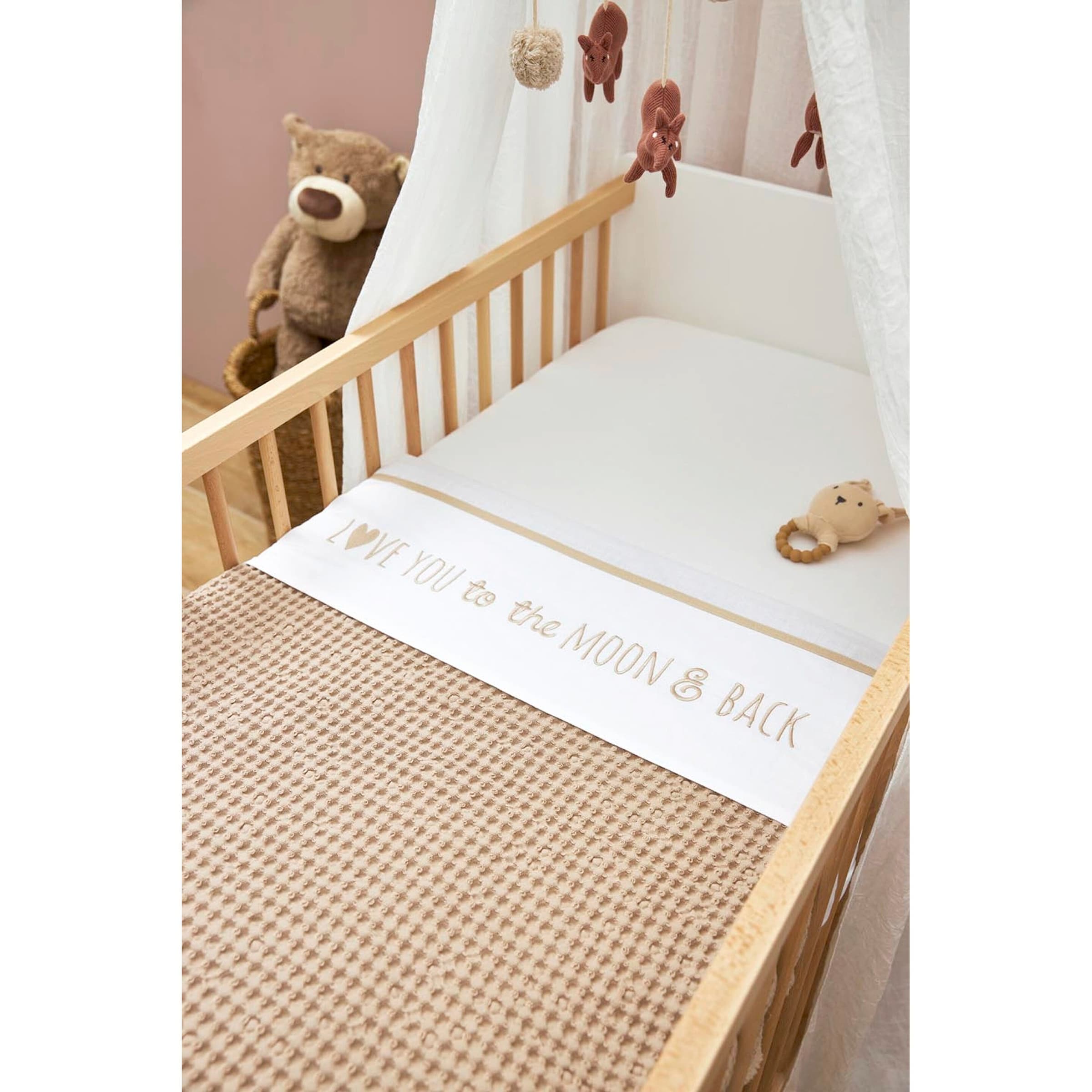 Meyco Baby 2er-Pack Jersey-Spannbetttücher 60x120 cm