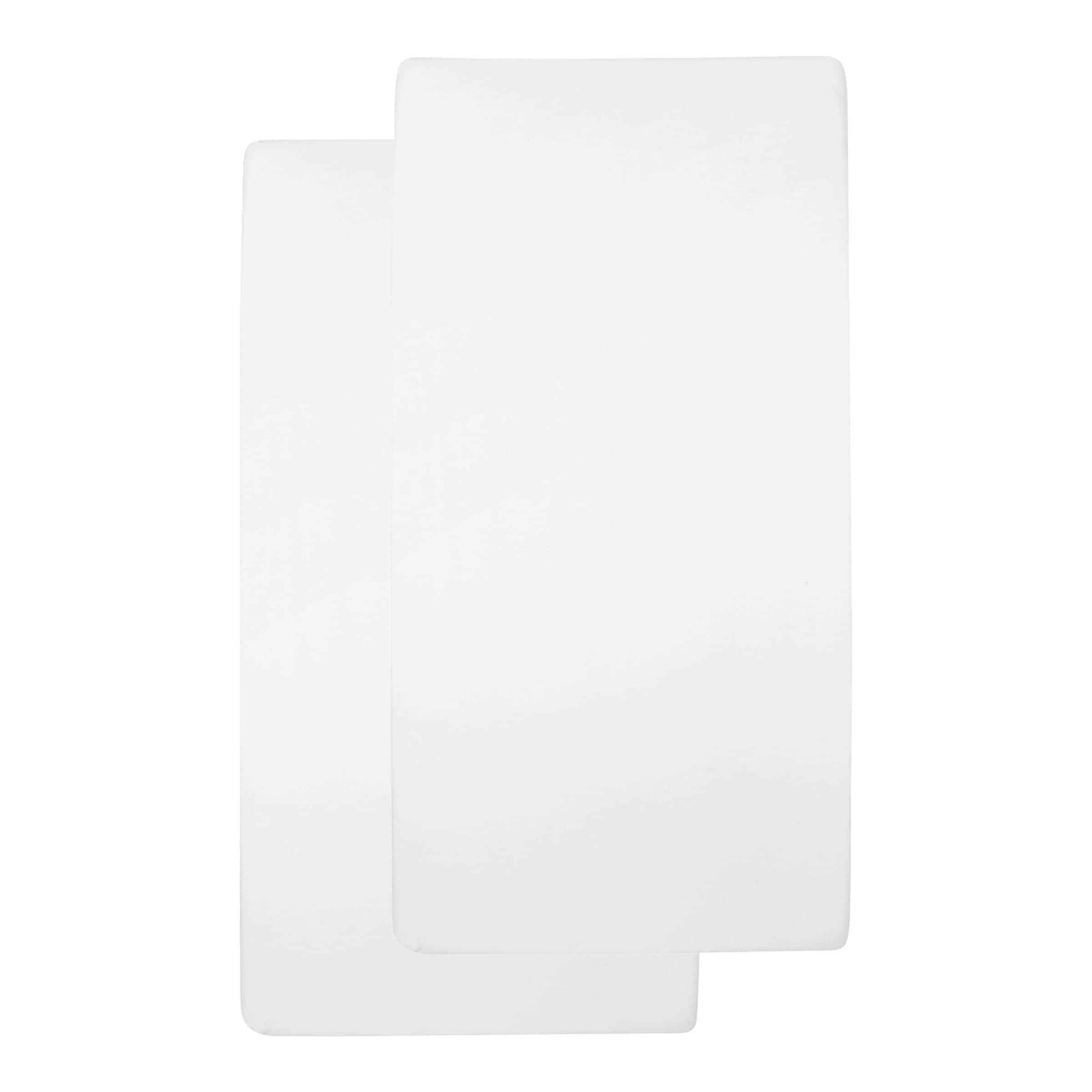 Meyco Baby 2er-Pack Jersey-Spannbetttücher 50x90 cm