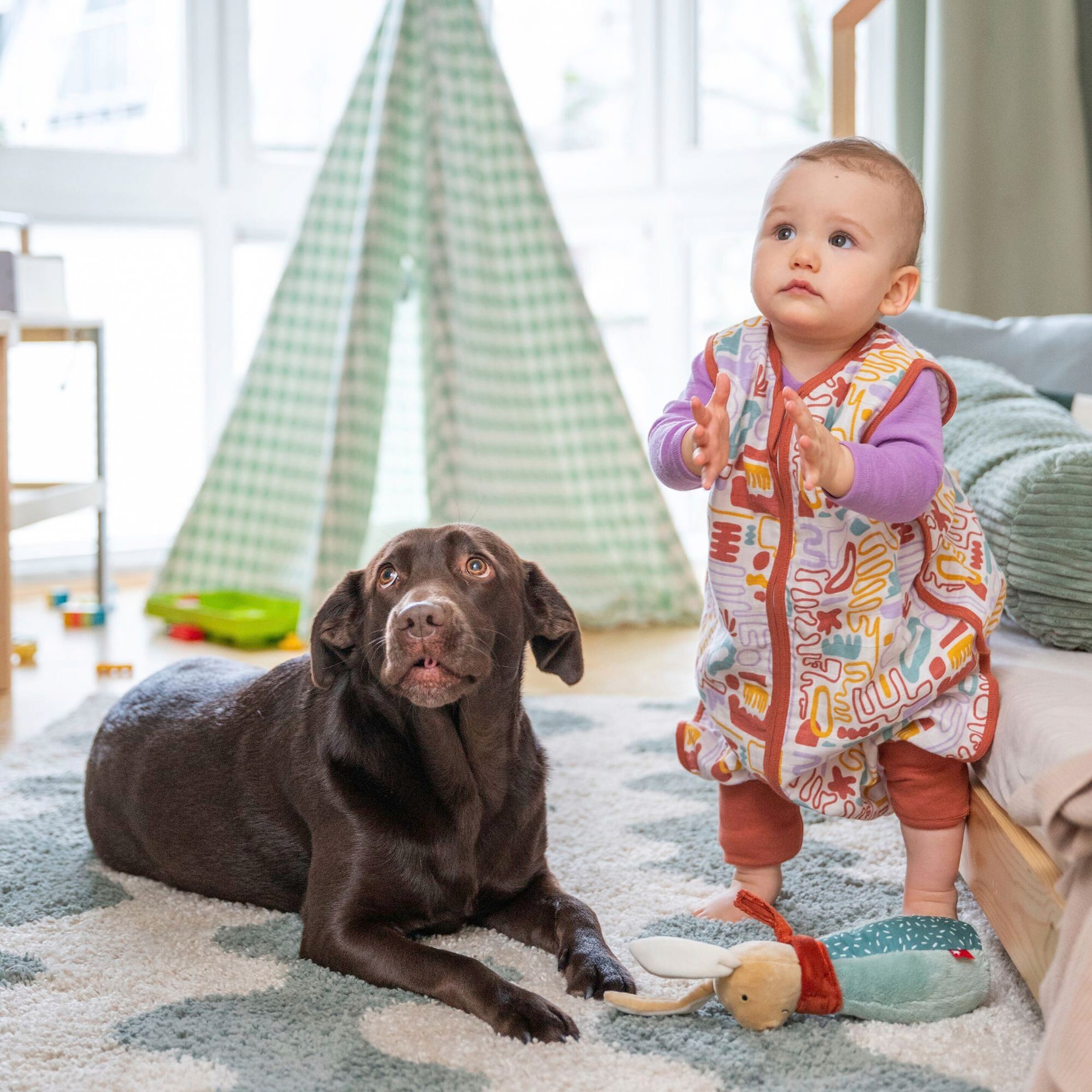 Emma & Noah Sommer-Sleepoverall Musselin 0.5 TOG