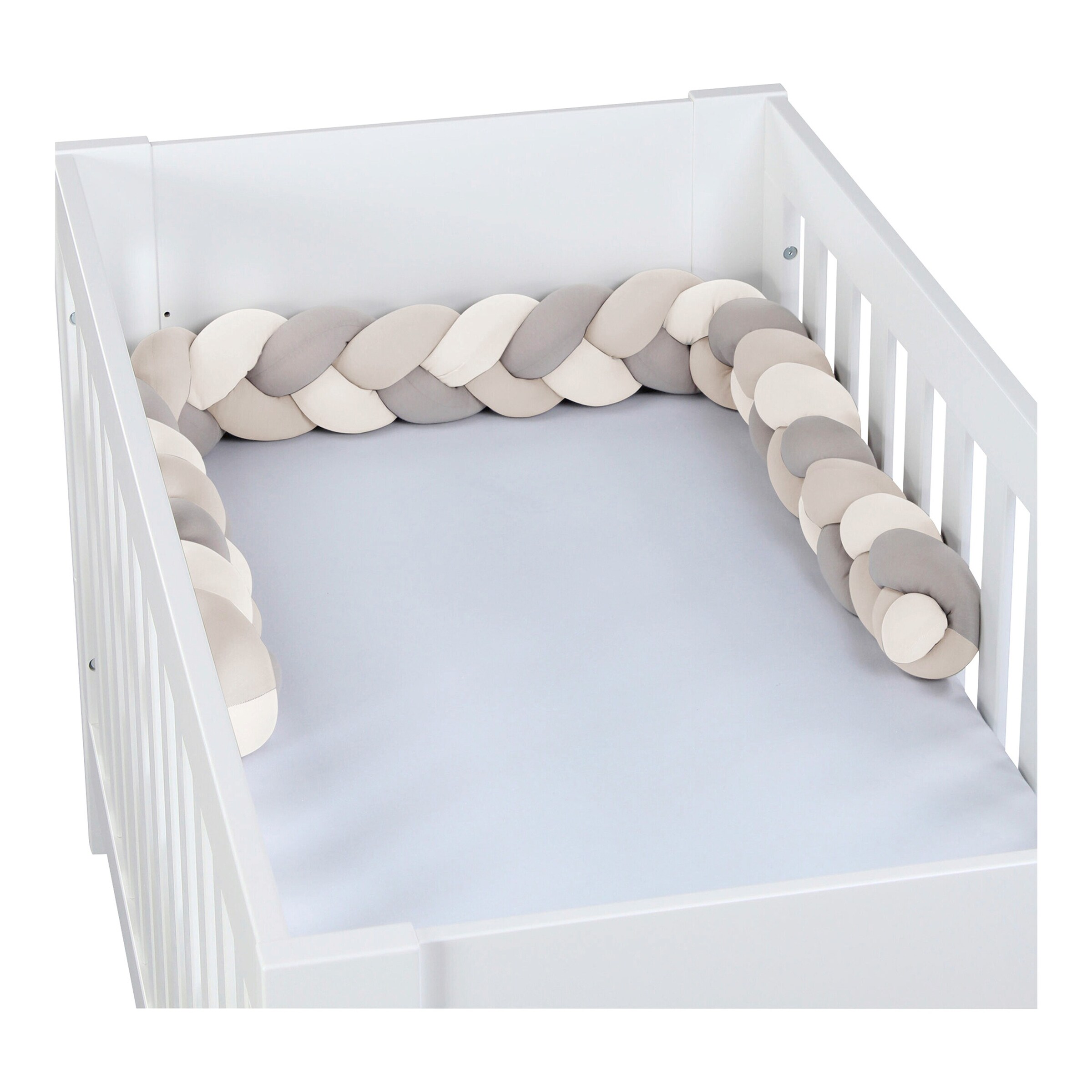 Babybay® Nestchenschlange Jersey geflochten 200 cm