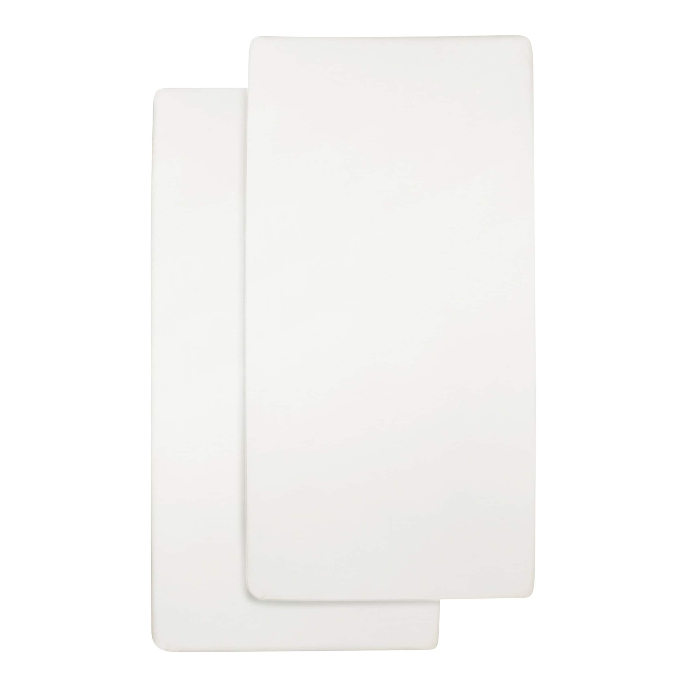 Meyco Baby 2er-Pack Jersey-Spannbetttücher 60x120 cm