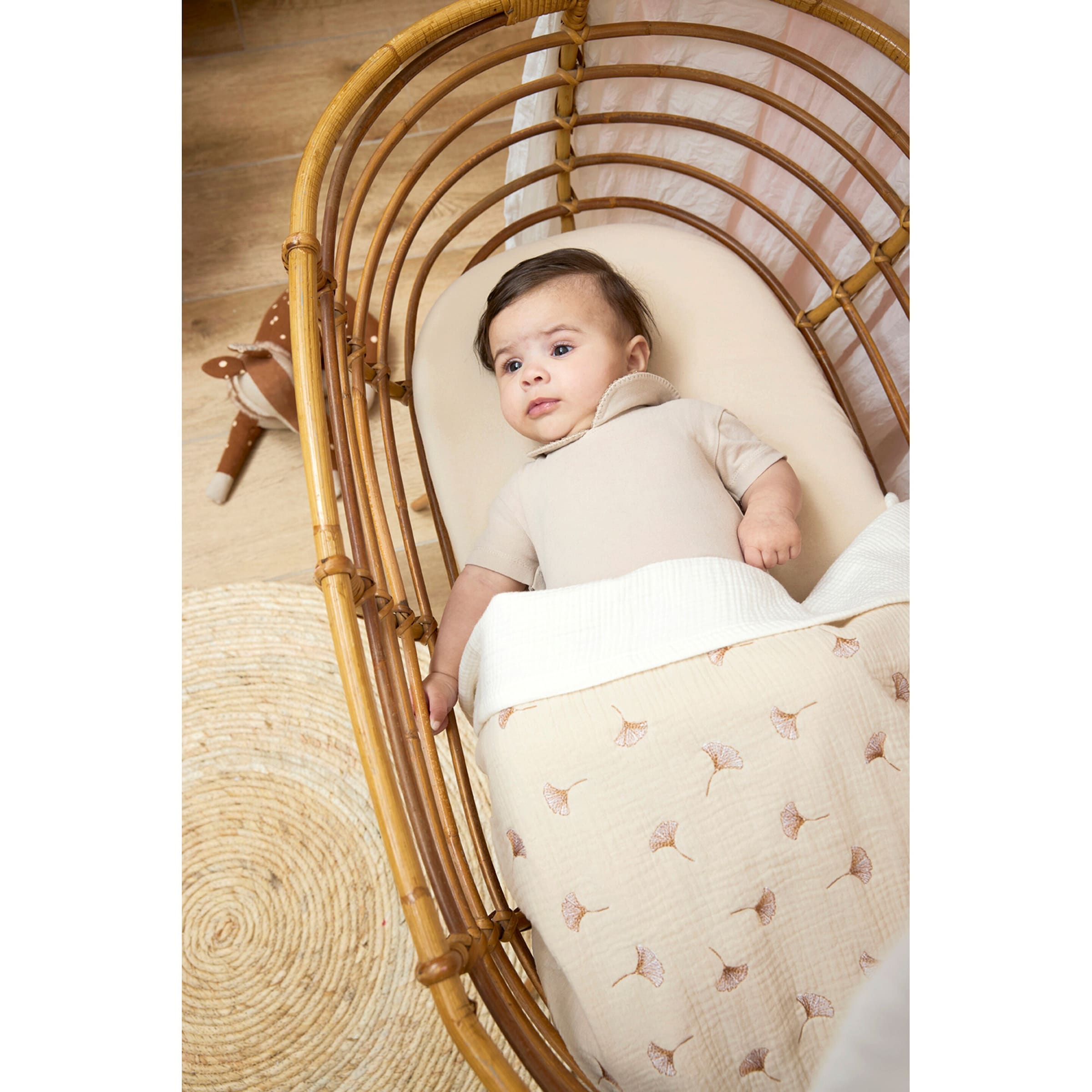 Meyco Baby 2er-Pack Jersey-Spannbetttücher 40x80 - 40x90cm