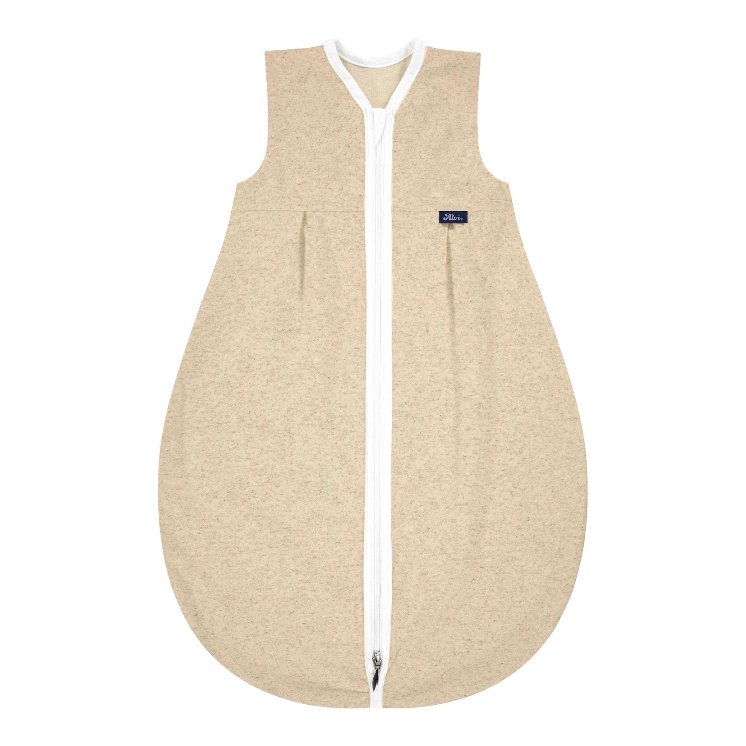 Alvi Baby-Mäxchen Sommerschlafsack Mäxchen light Hemp Nature 1.0 TOG