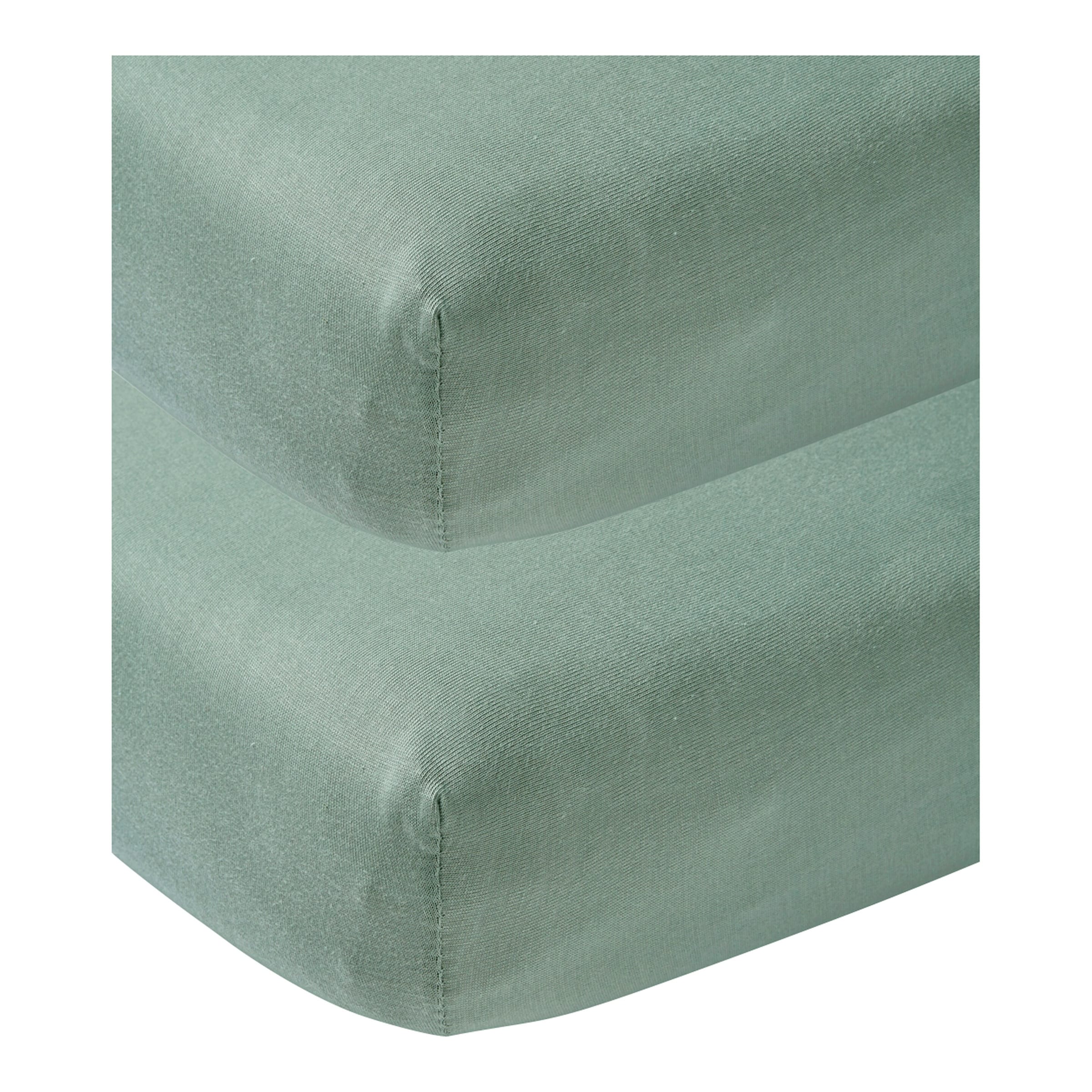 Meyco Baby 2er-Pack Jersey-Spannbetttücher 70x140 - 70x150 cm