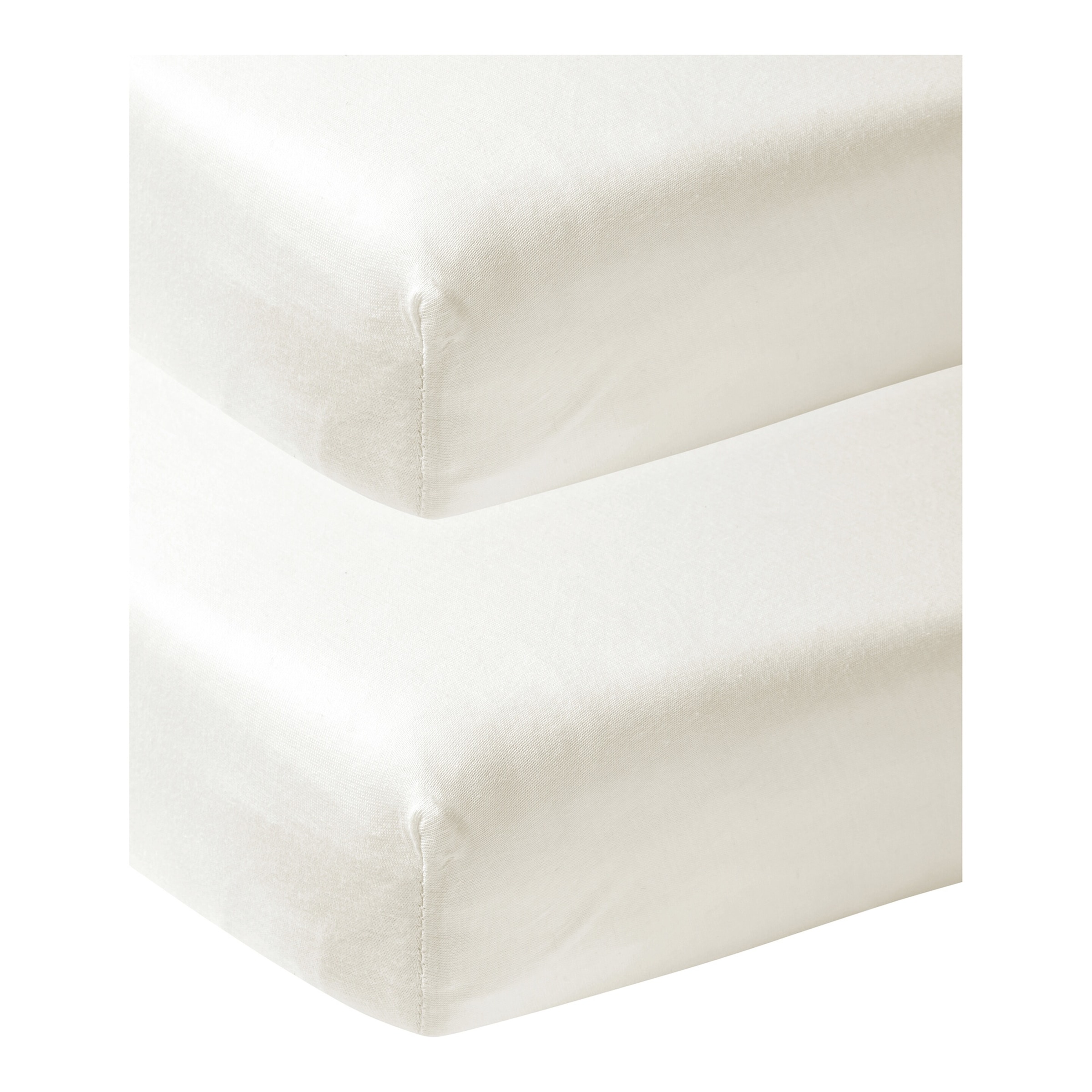 Meyco Baby 2er-Pack Jersey-Spannbetttücher 50x90 cm
