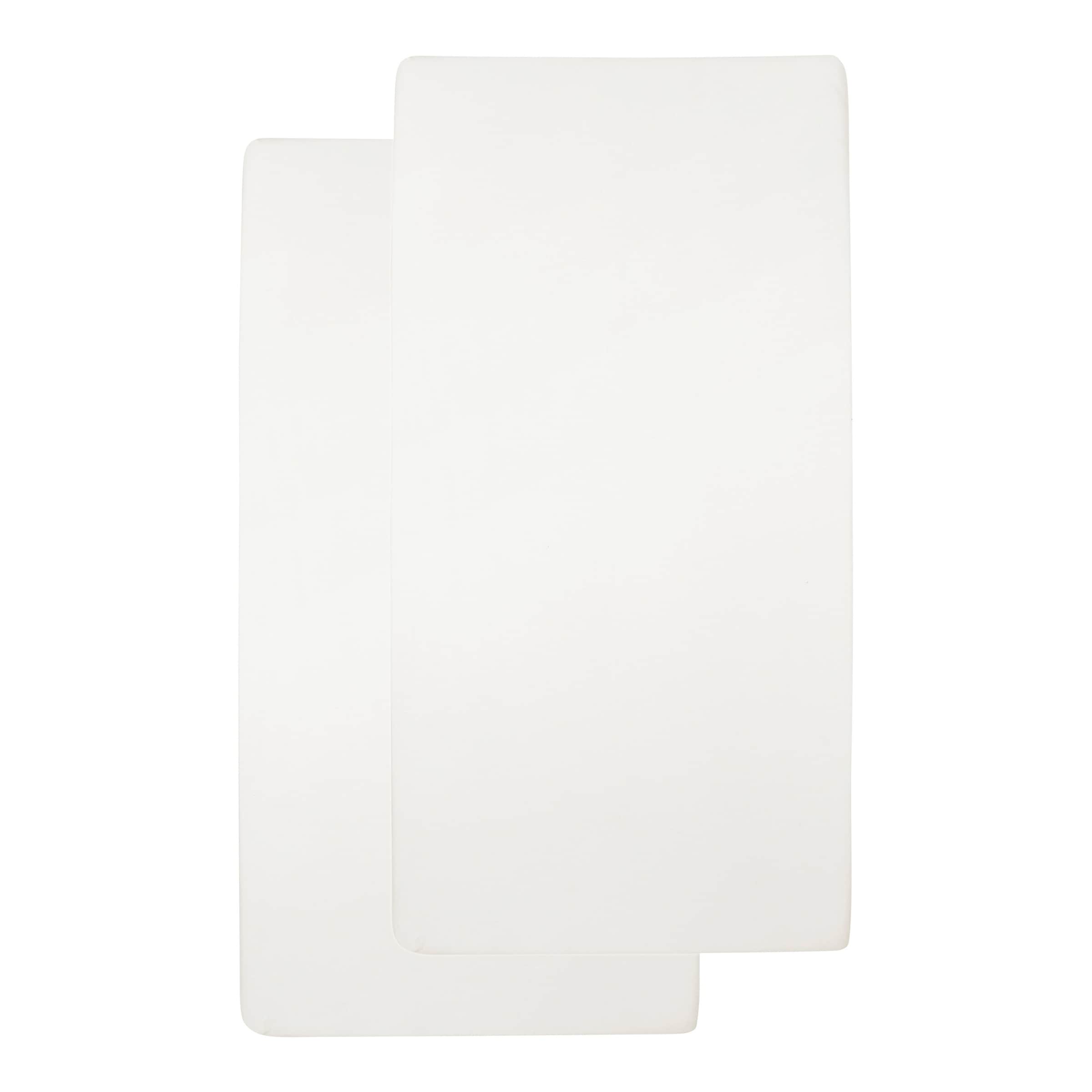 Meyco Baby 2er-Pack Jersey-Spannbetttücher 50x90 cm