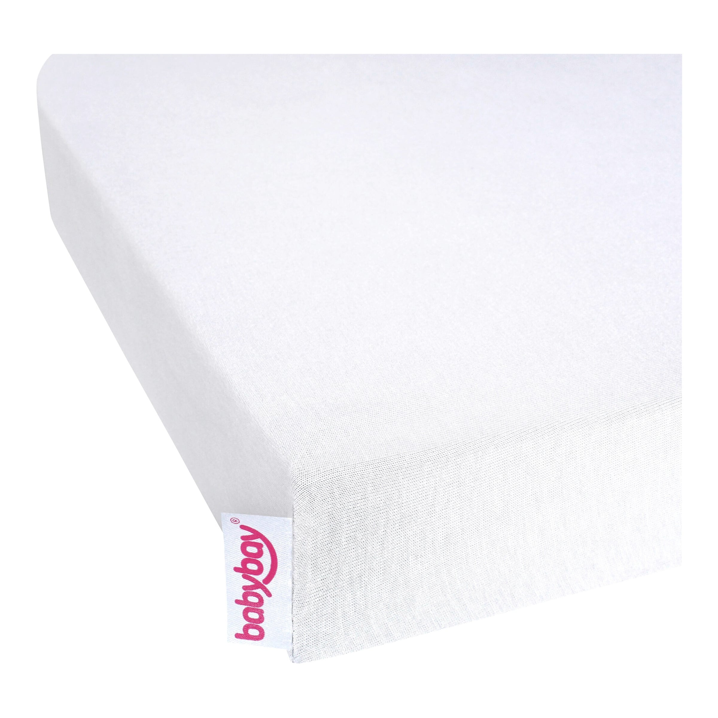 Babybay® Jersey-Spannbetttuch Deluxe Organic Cotton für Beistellbett Maxi, Midi, Boxspring, Comfort und Comfort Plus