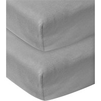 Meyco Baby 2er-Pack Jersey-Spannbetttücher 70x140 - 70x150 cm