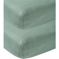 Meyco Baby 2er-Pack Jersey-Spannbetttücher 70x140 - 70x150 cm