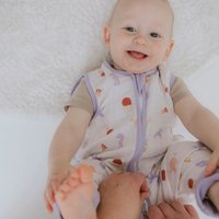 Emma & Noah Sommer-Sleepoverall Musselin 0.5 TOG