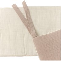 Bornino Home Wende-Nestchen für Beistellbett Musselin 26x166 cm