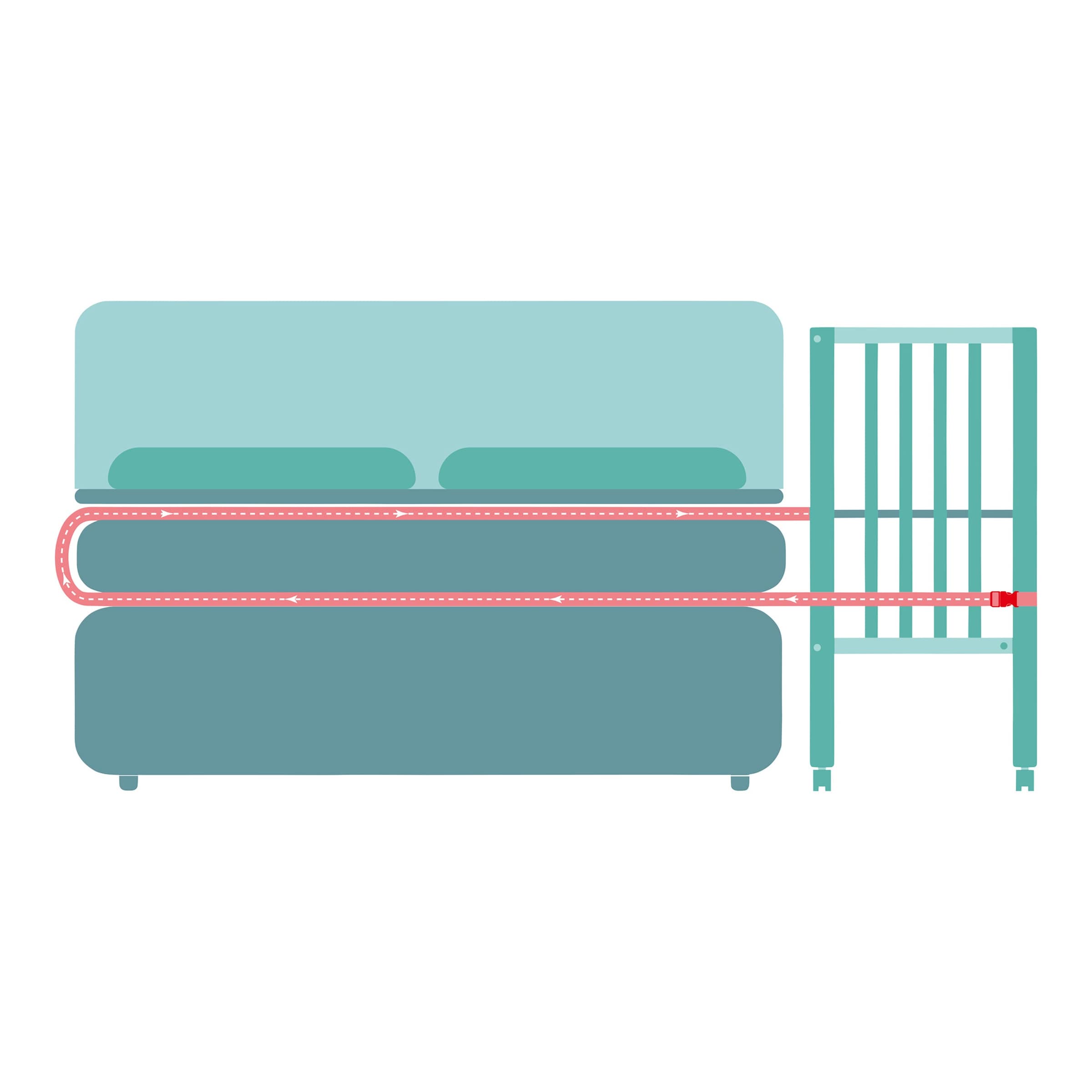 Fillikid Beistellbett Cocon Plus