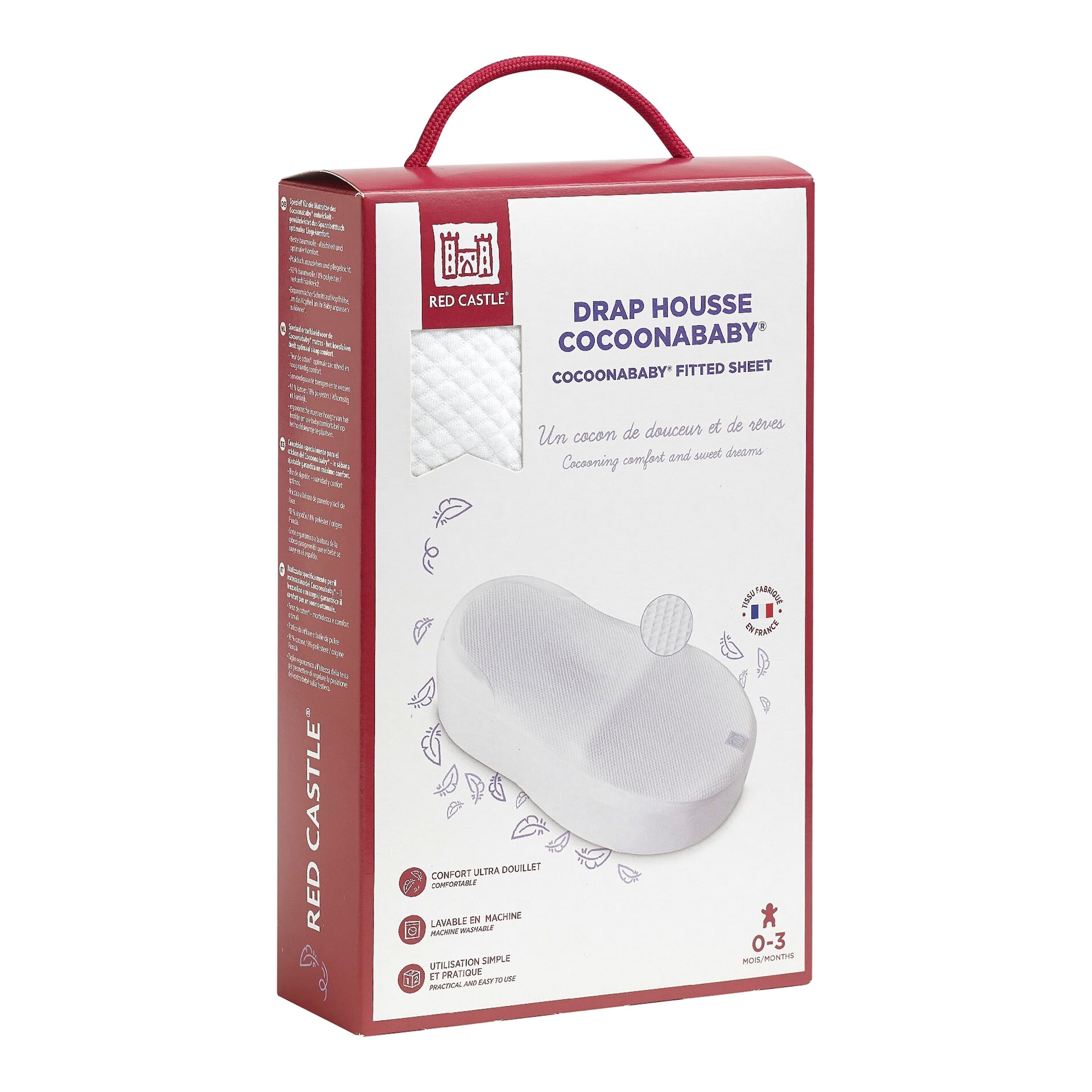 Red Castle Spannbetttuch für Cocoonababy