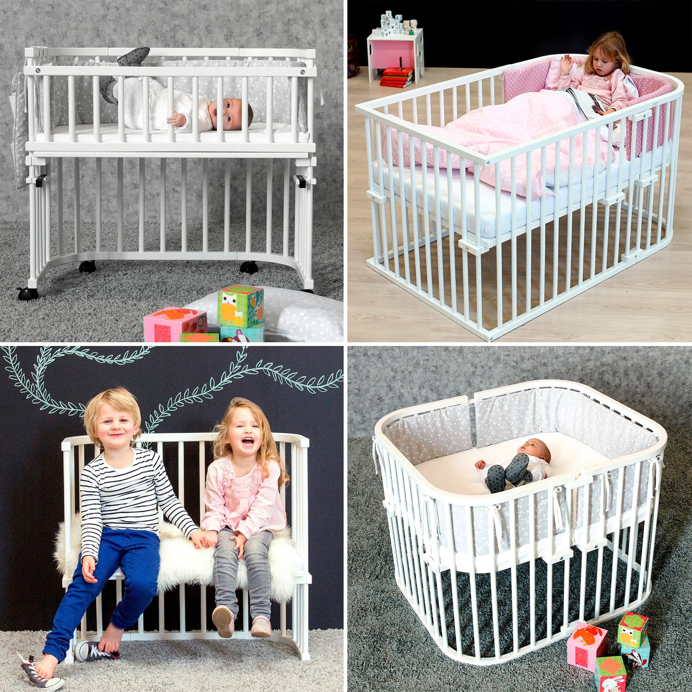 Babybay® Beistellbett Boxspring 89x51 cm