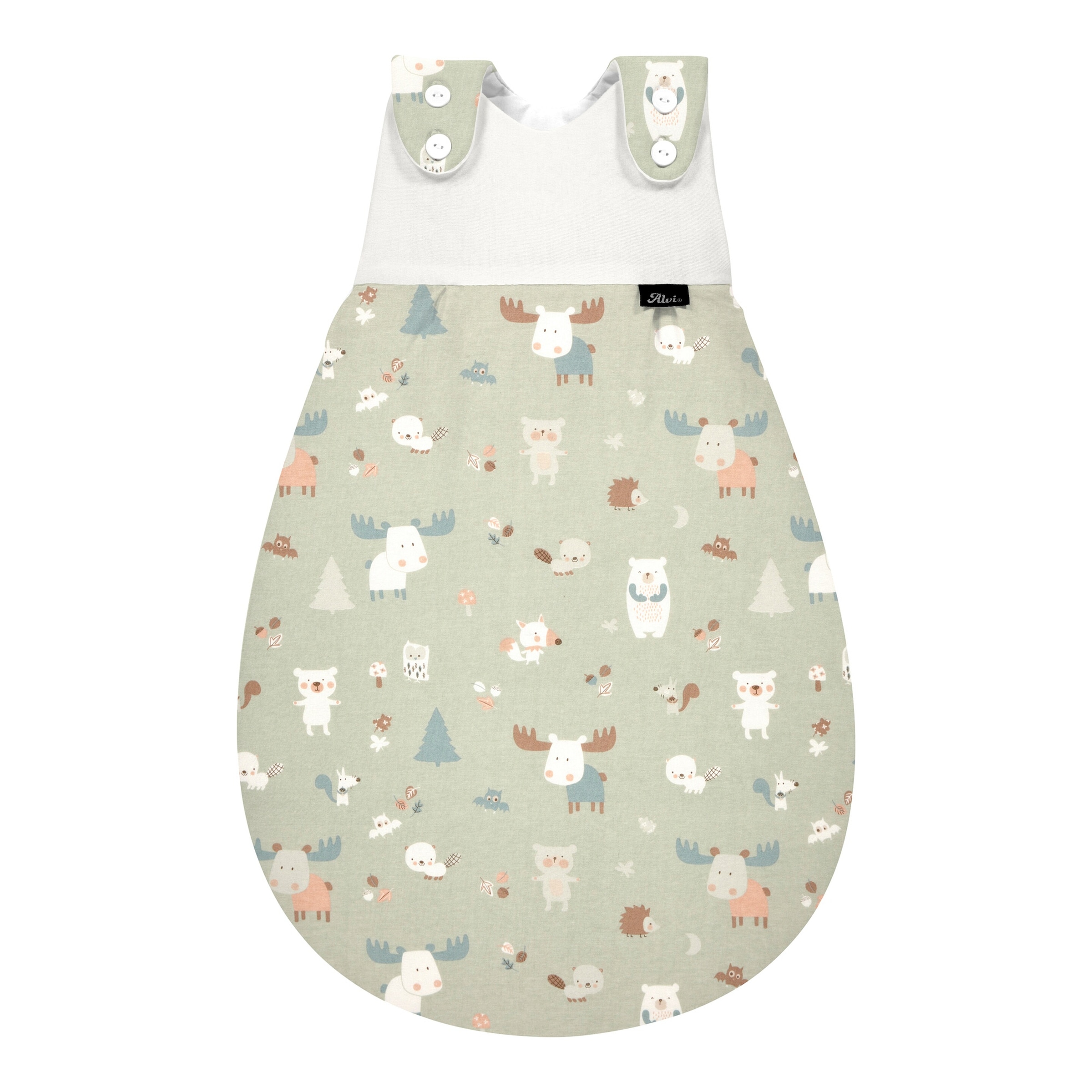 Alvi Baby-Mäxchen Ganzjahresschlafsack 2.5 TOG