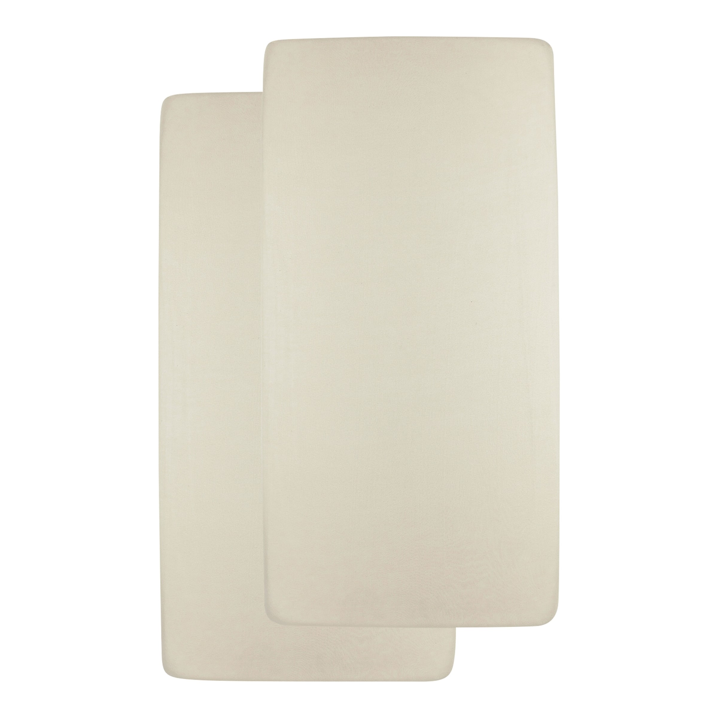 Meyco Baby 2er-Pack Jersey-Spannbetttücher 40x80 - 40x90cm