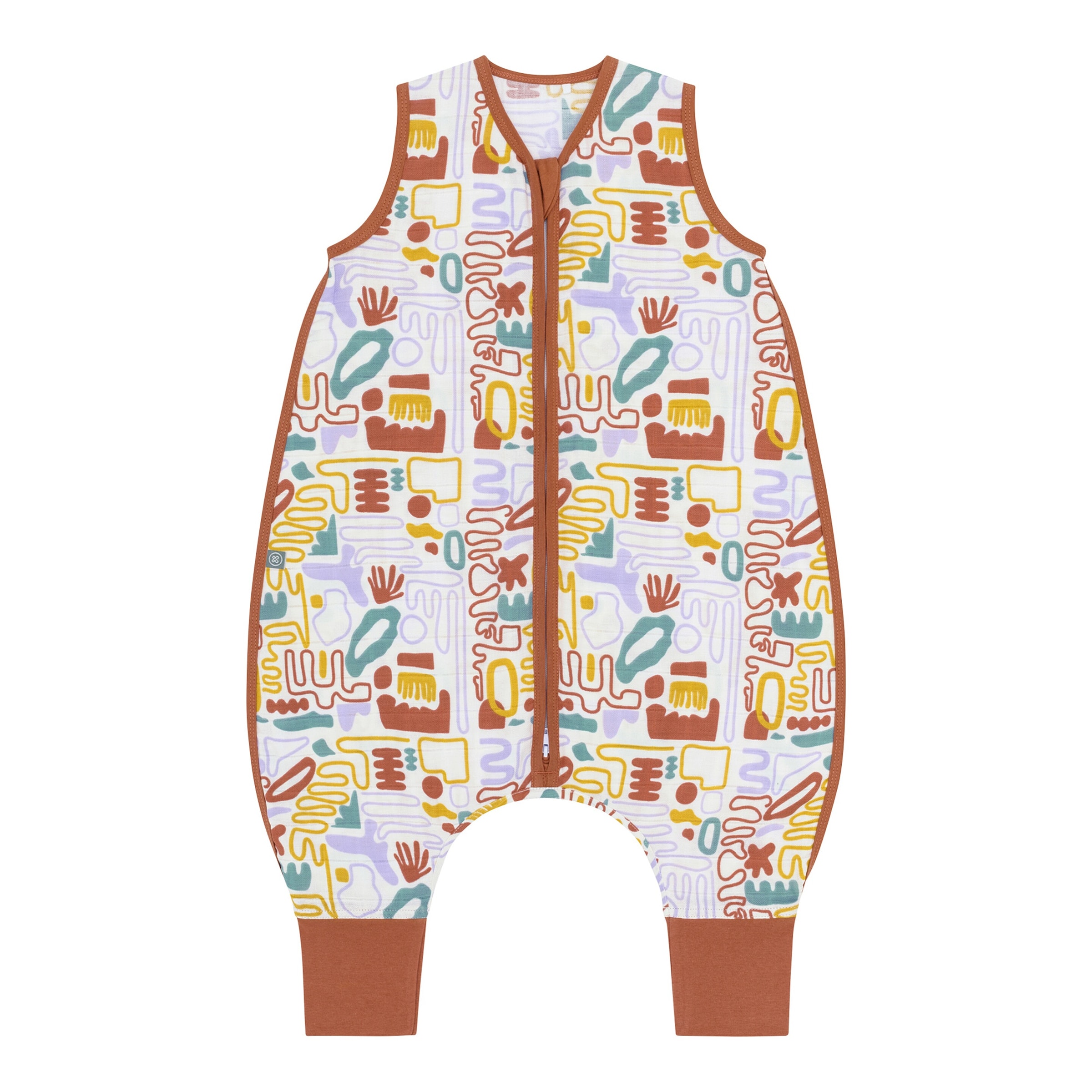 Emma & Noah Sommer-Sleepoverall Musselin 0.5 TOG