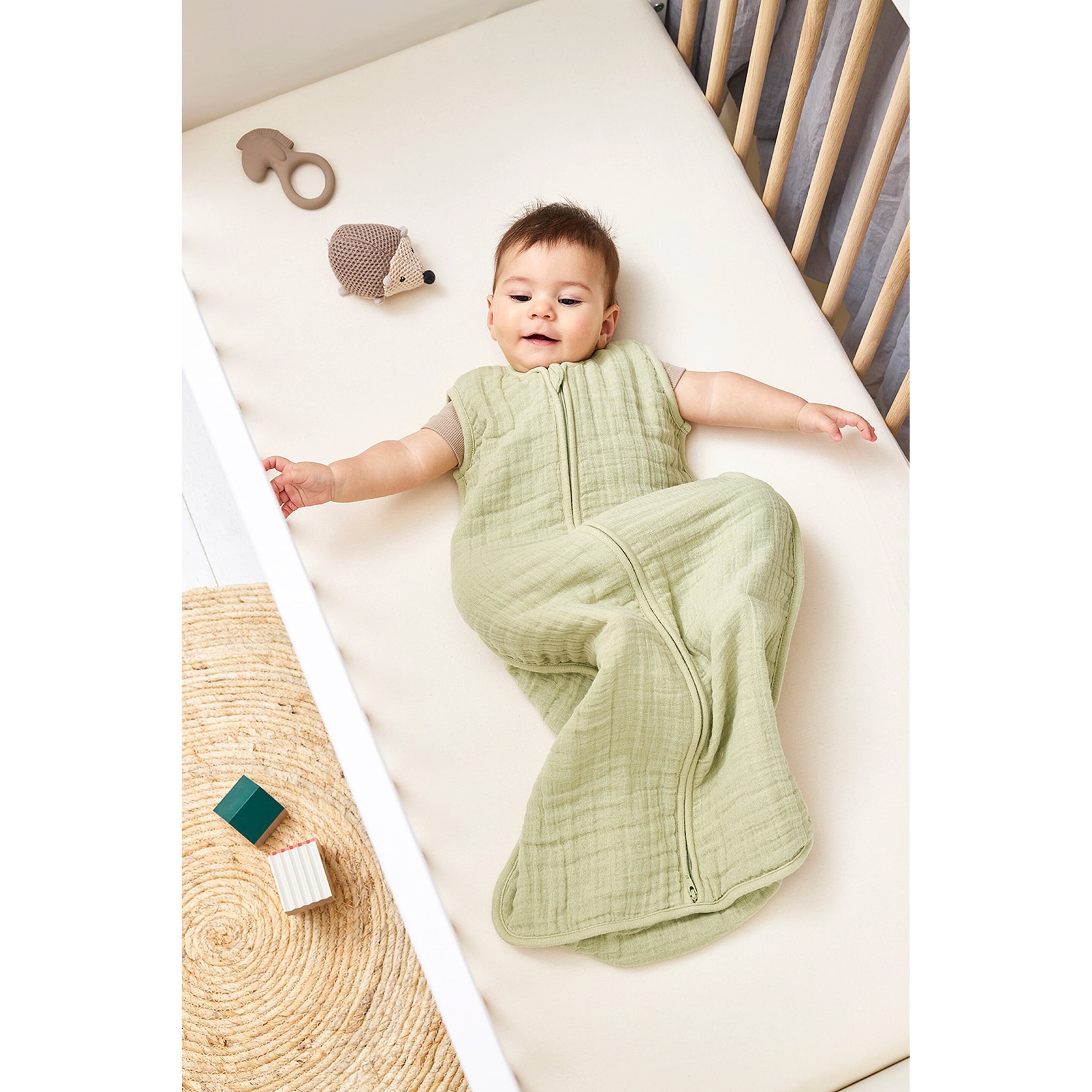 Meyco Baby Sommerschlafsack Mull 0.5 TOG
