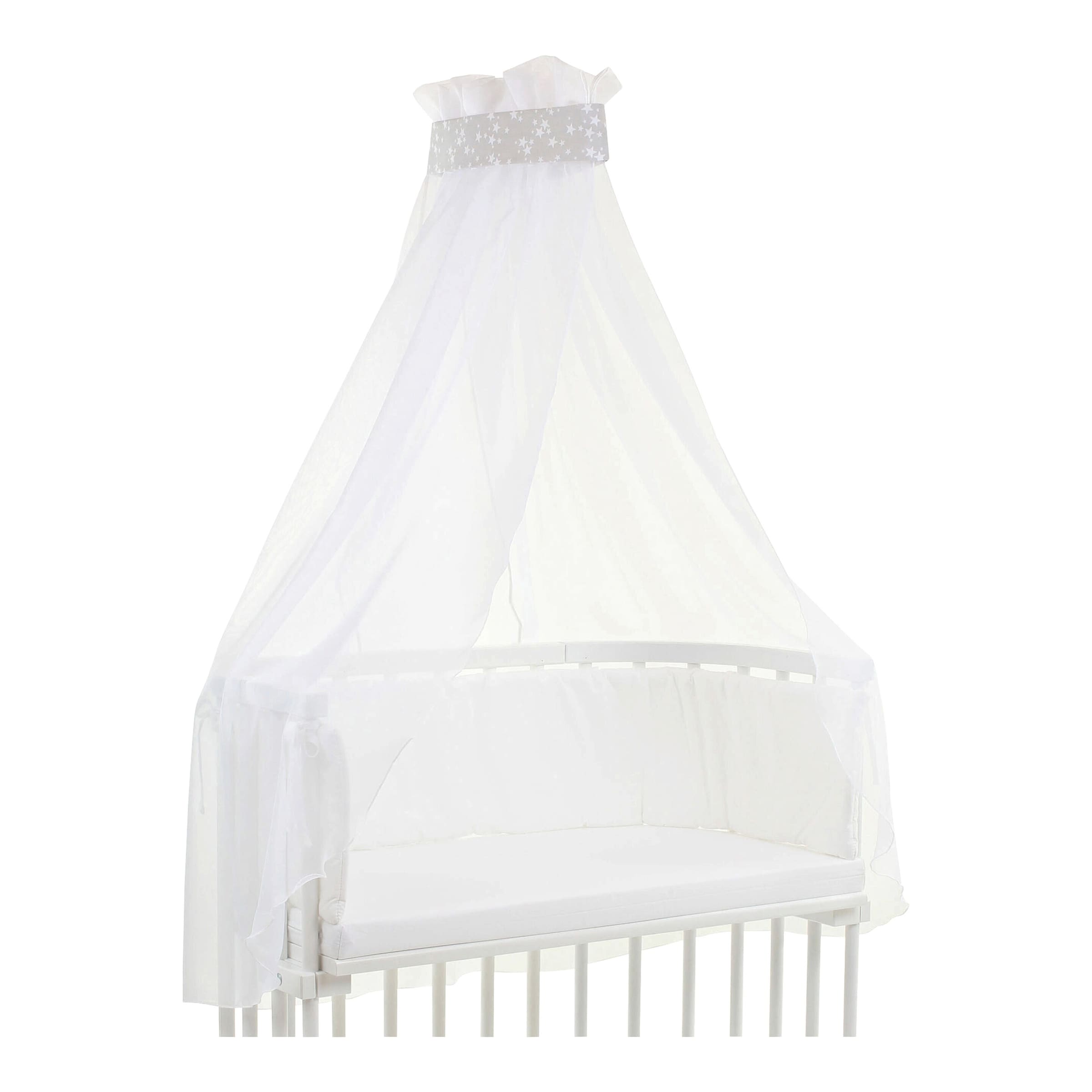Babybay® Himmel Piqué mit Band passend für alle babybay Modelle