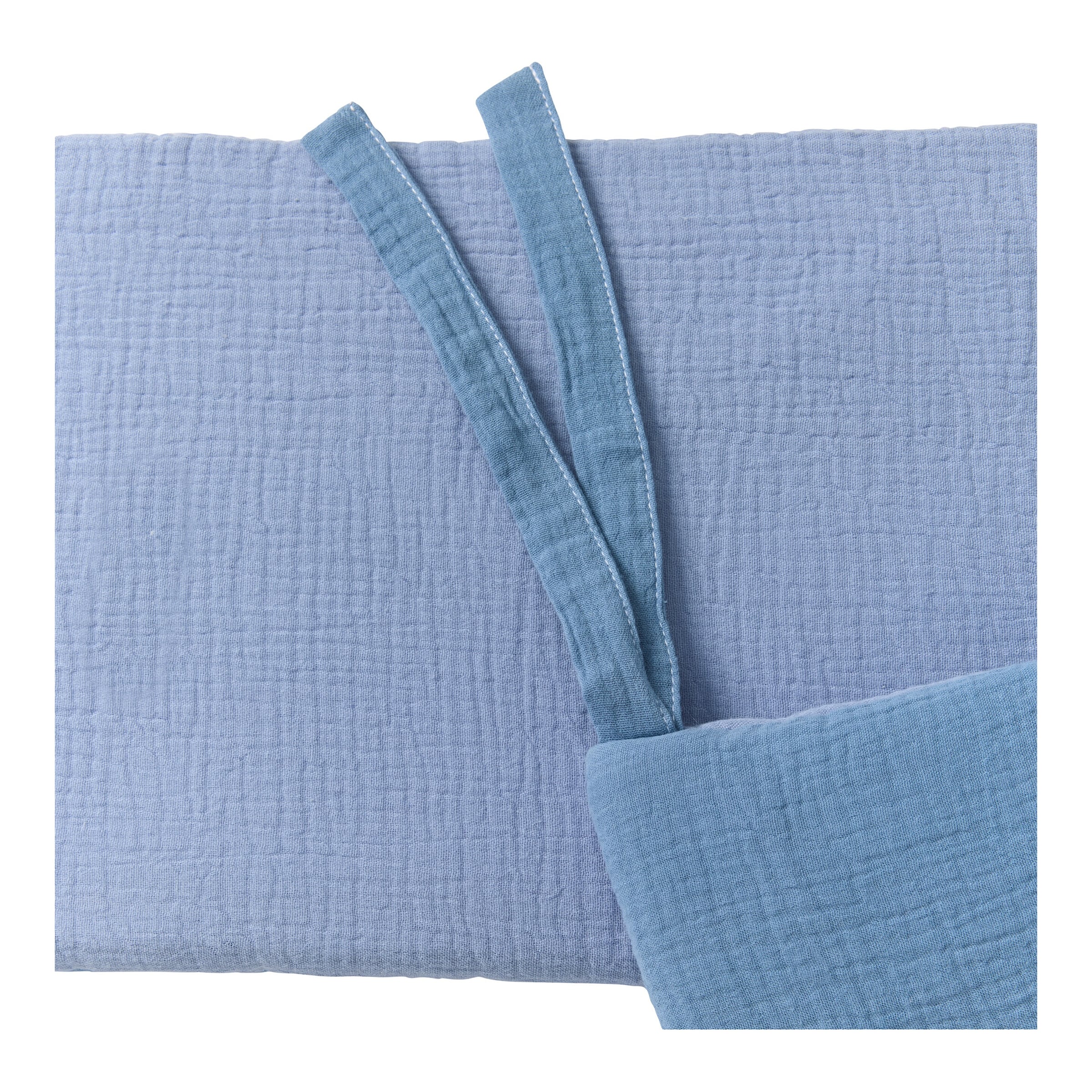 Bornino Home Wende-Nestchen für Beistellbett Musselin 26x166 cm