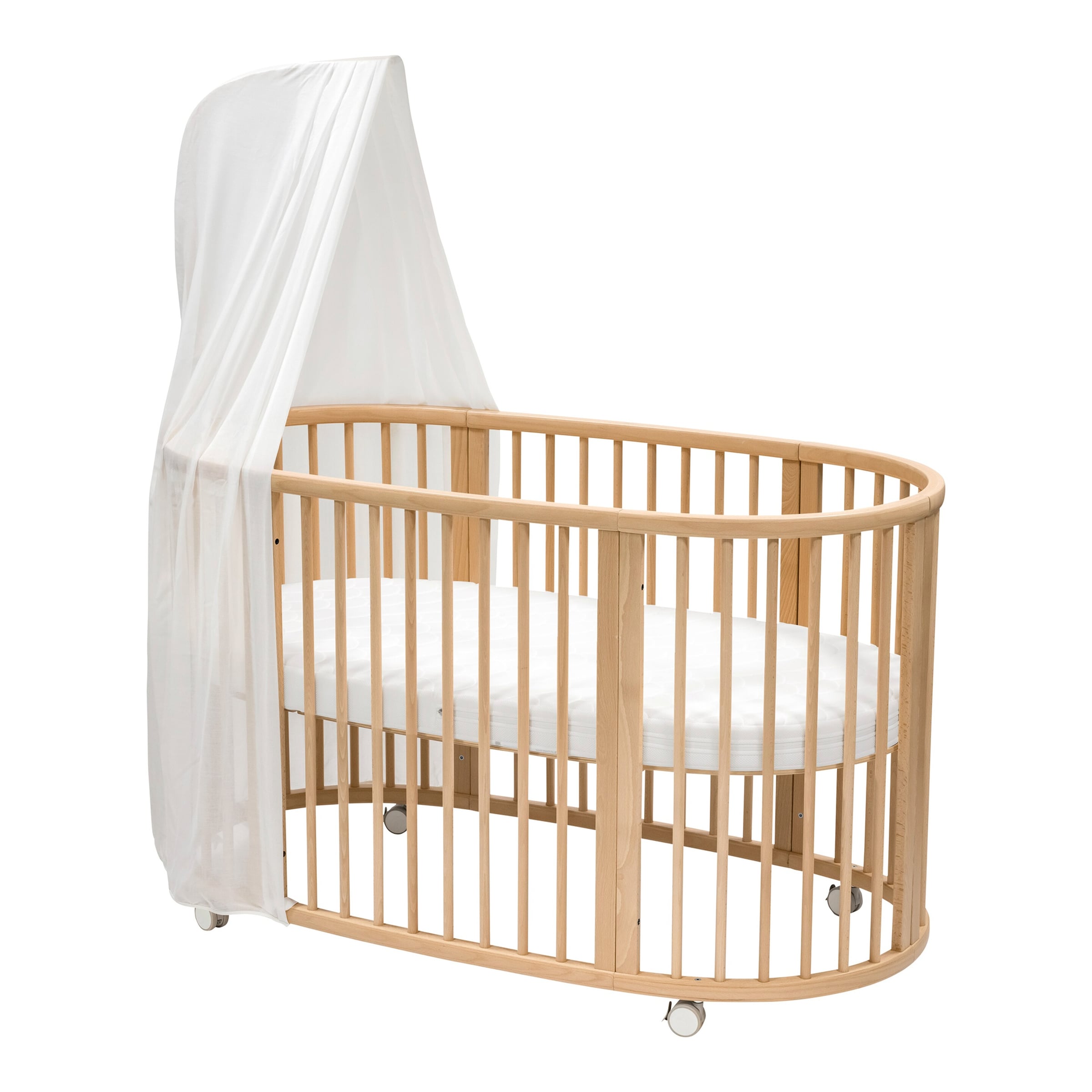 Stokke® Sleepi™ Bundle Sleepi inkl. Matratze und Spannbetttuch, Himmelstange und Himmell