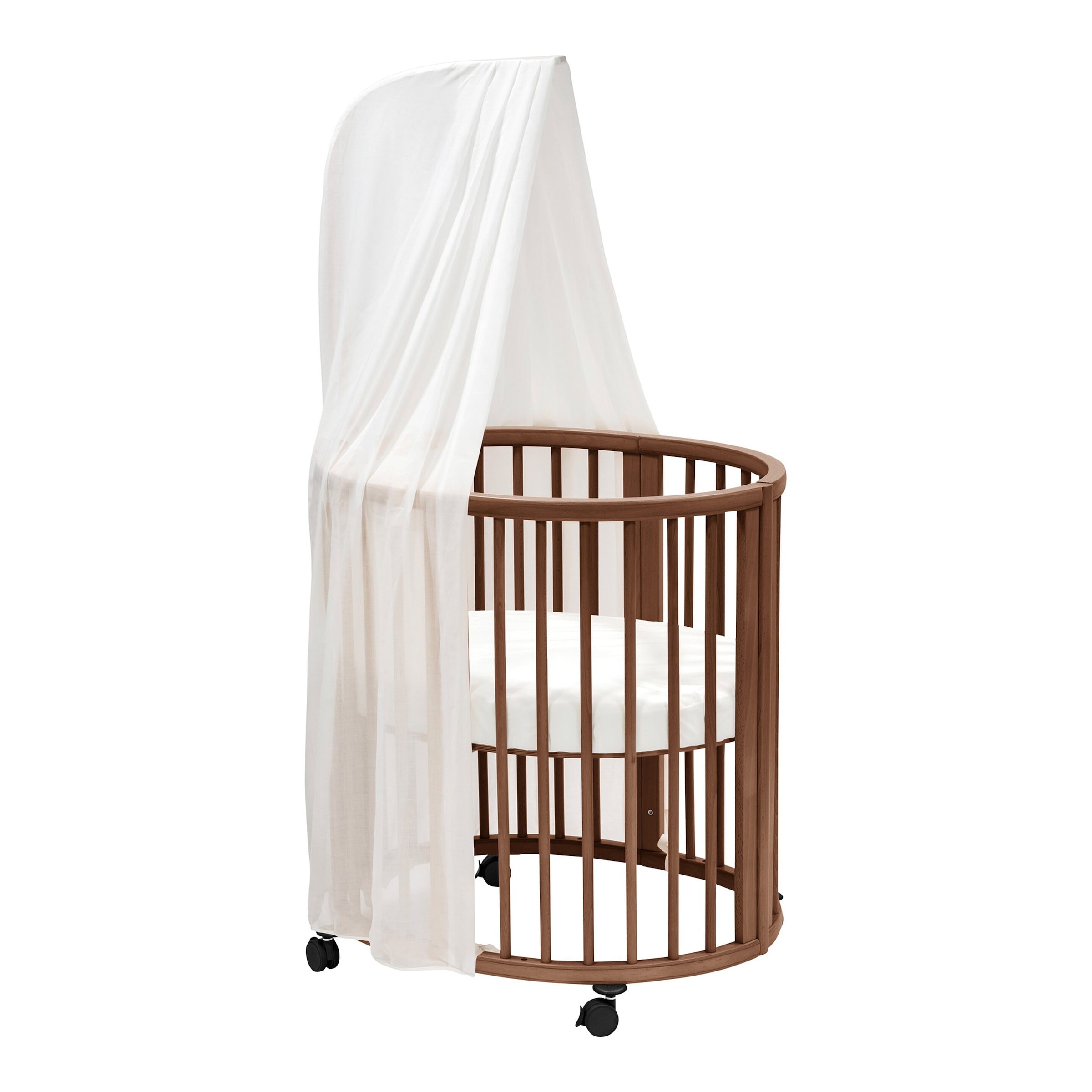 Stokke® Sleepi™ Bundle Sleepi Mini inkl. Matratze und Spannbetttuch, Himmelstange und Himmel