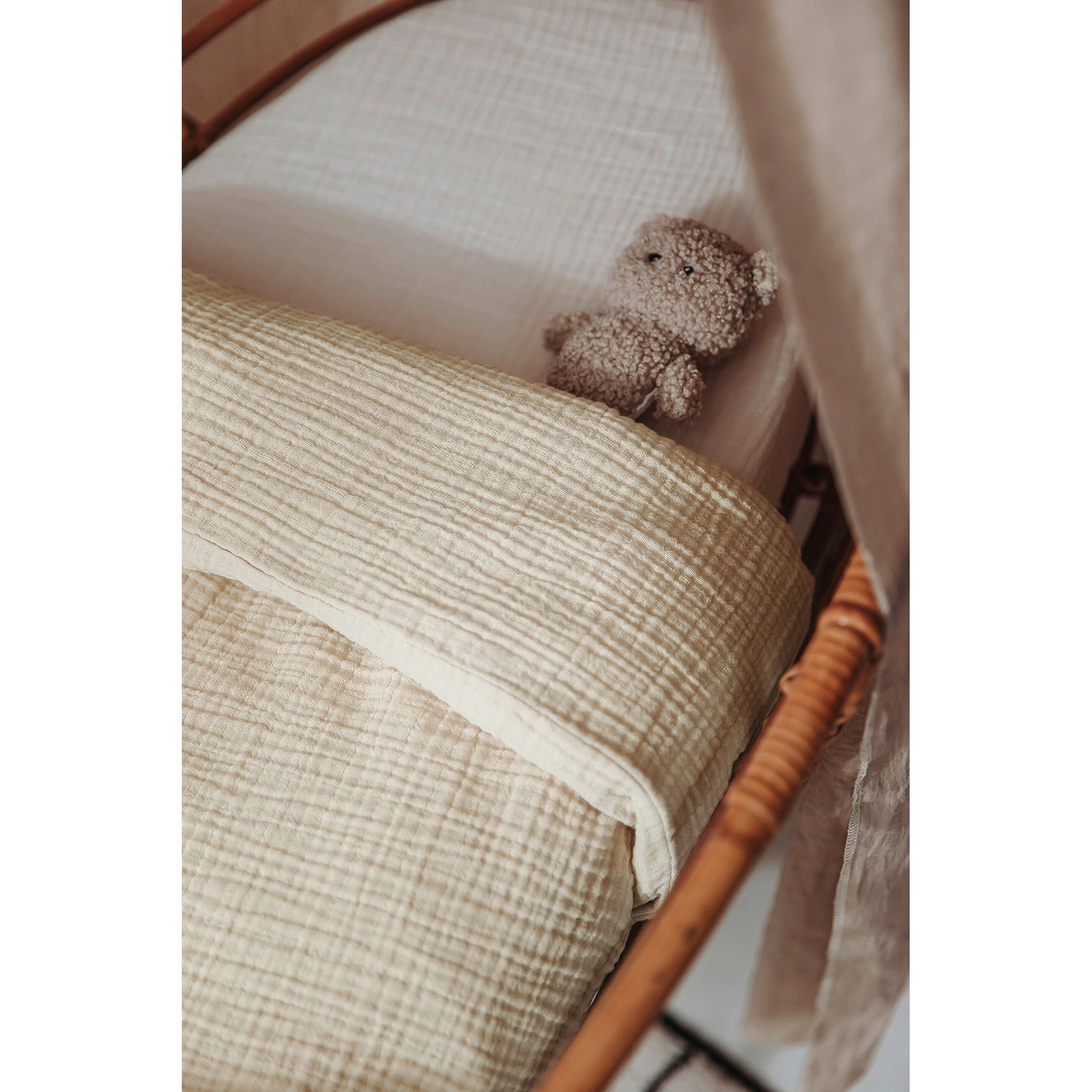 Meyco Baby Musselin-Spannbetttuch 40x80 - 40x90 cm