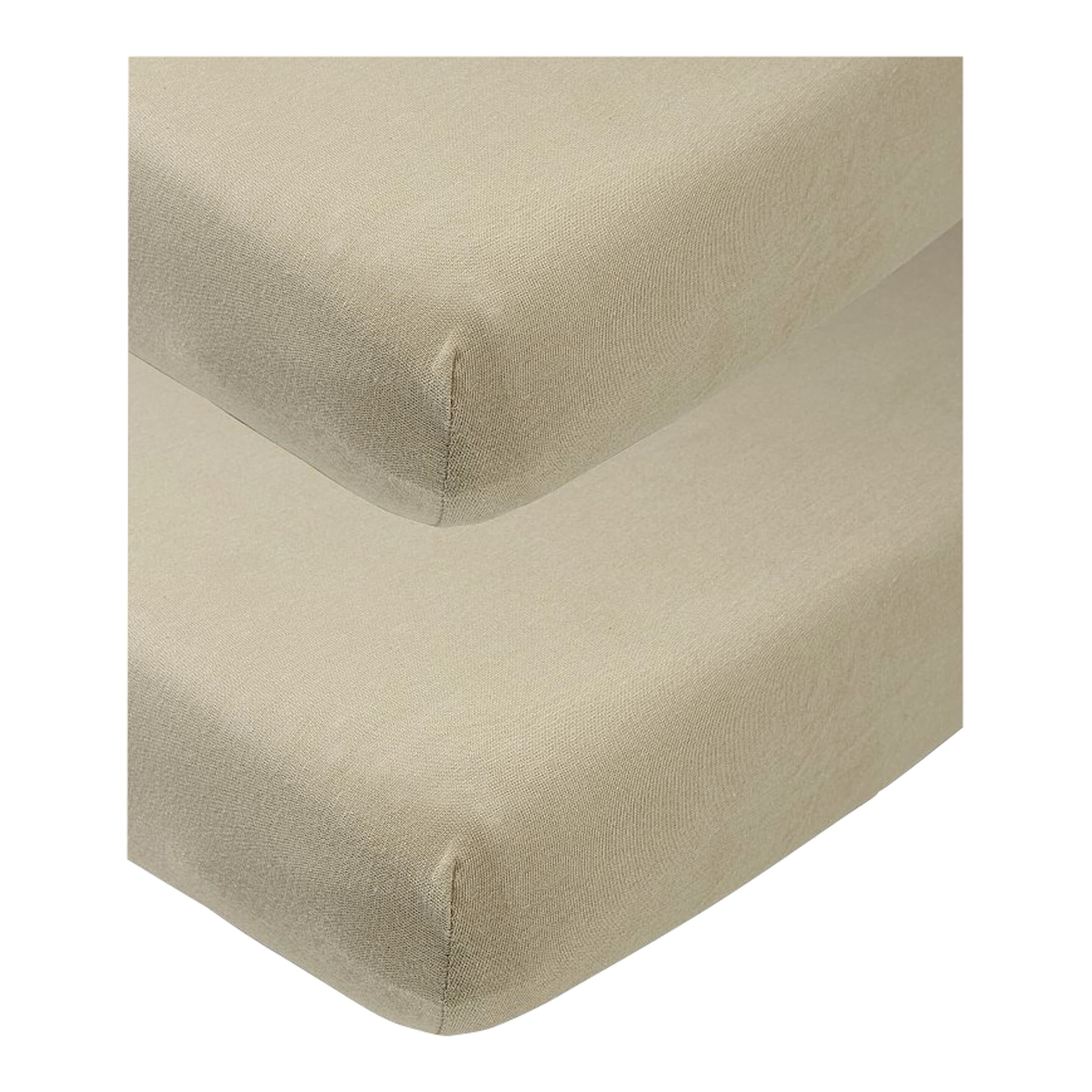 Meyco Baby 2er-Pack Jersey-Spannbetttücher 70x140 - 70x150 cm