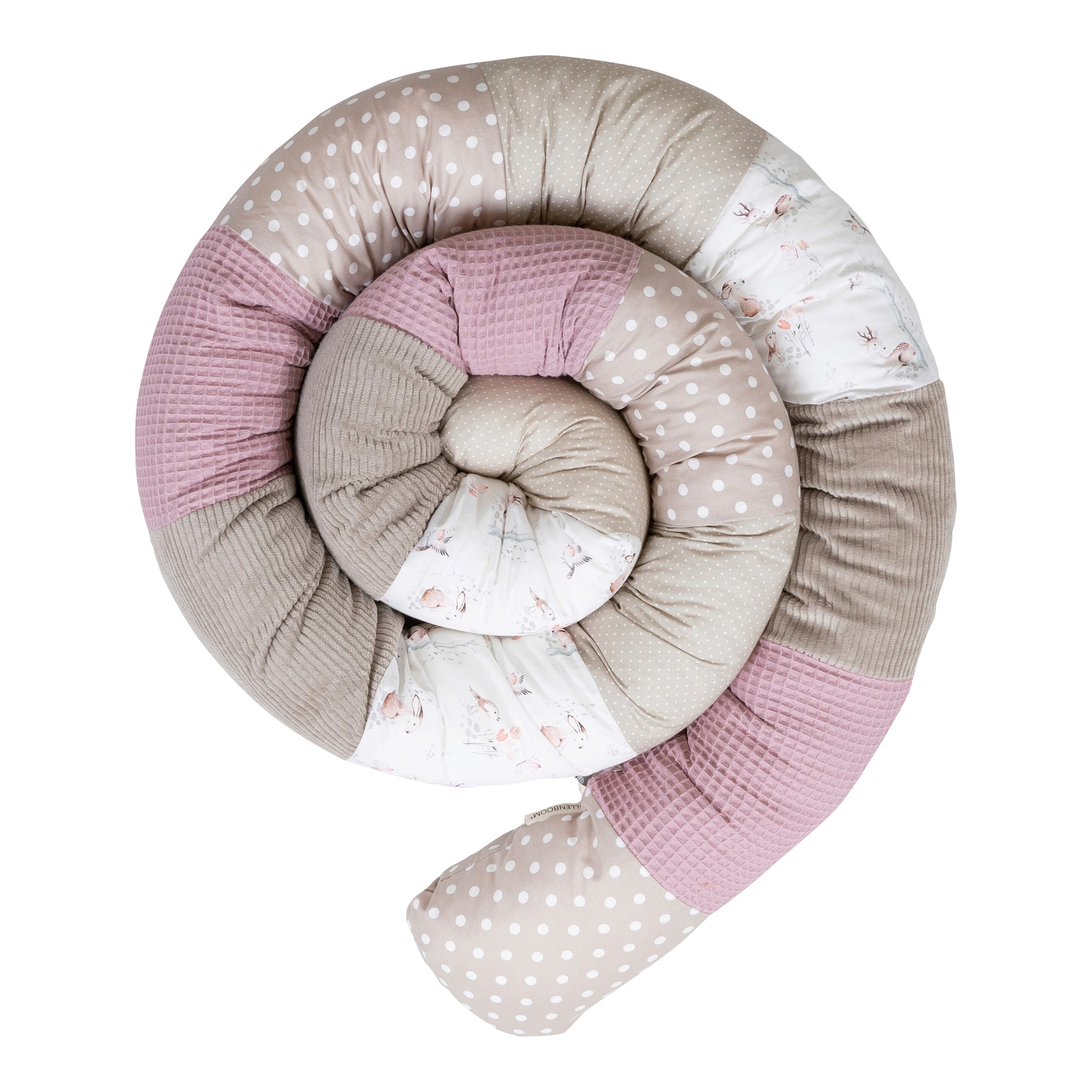 Ullenboom Nestchenschlange 300 cm Waffelpiqué/Cord