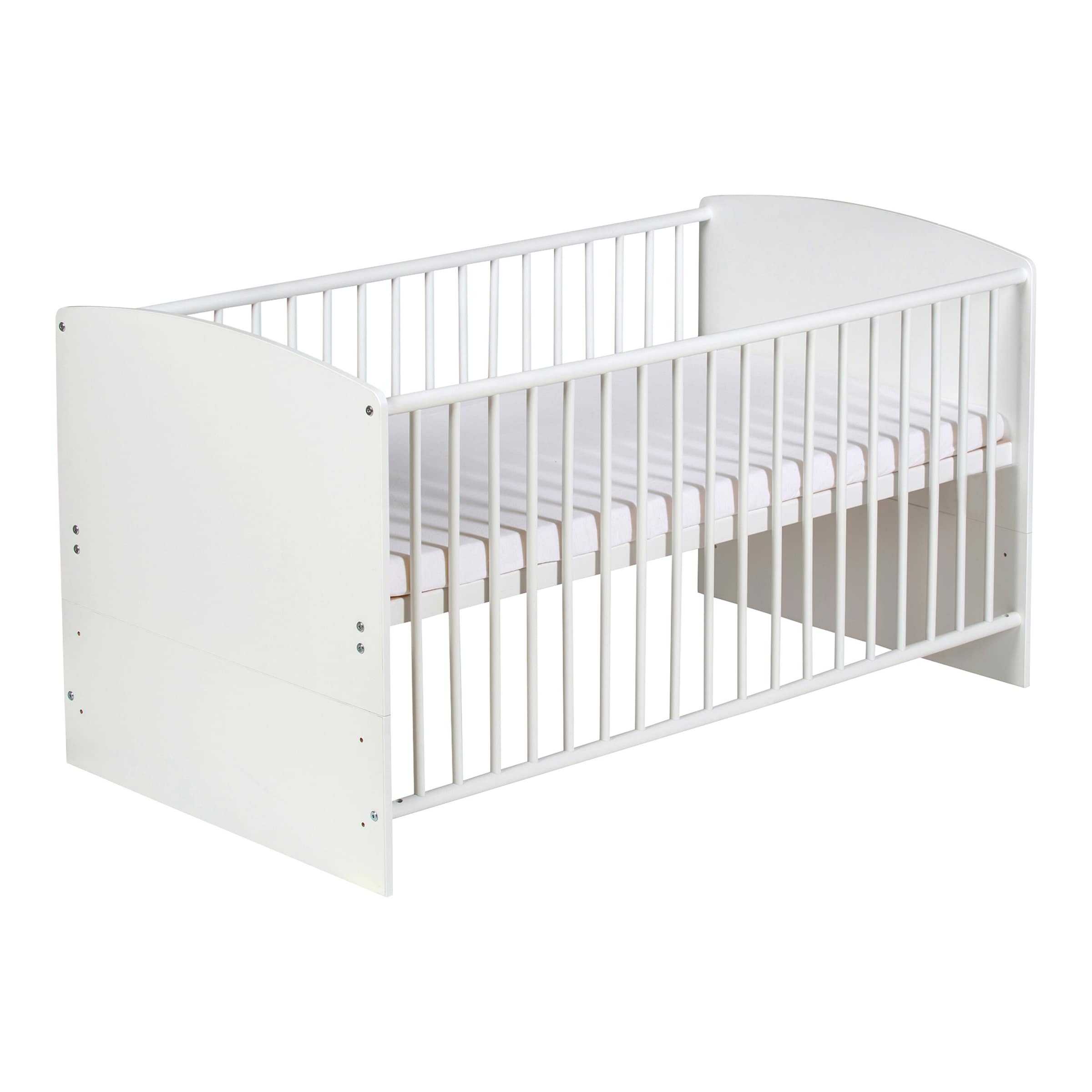 Schardt Babybett mit Ausstattung Classic White 70x140 cm