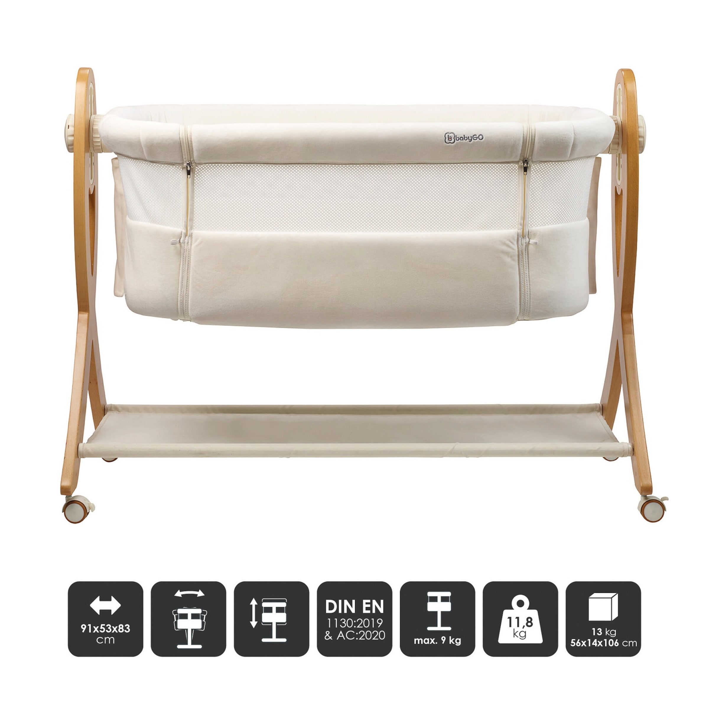 Babygo Beistellbett SidebySide