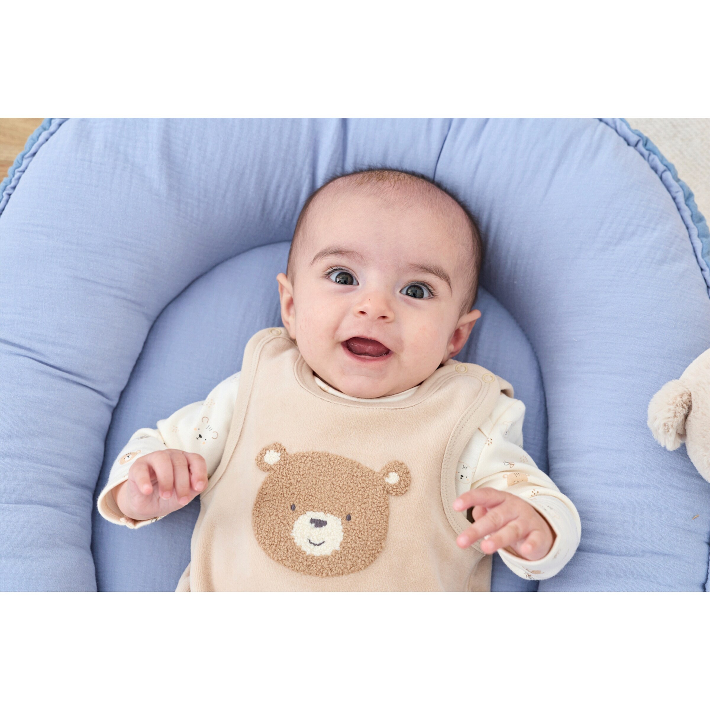 Bornino Home Kuschelnest Musselin 80x55 cm