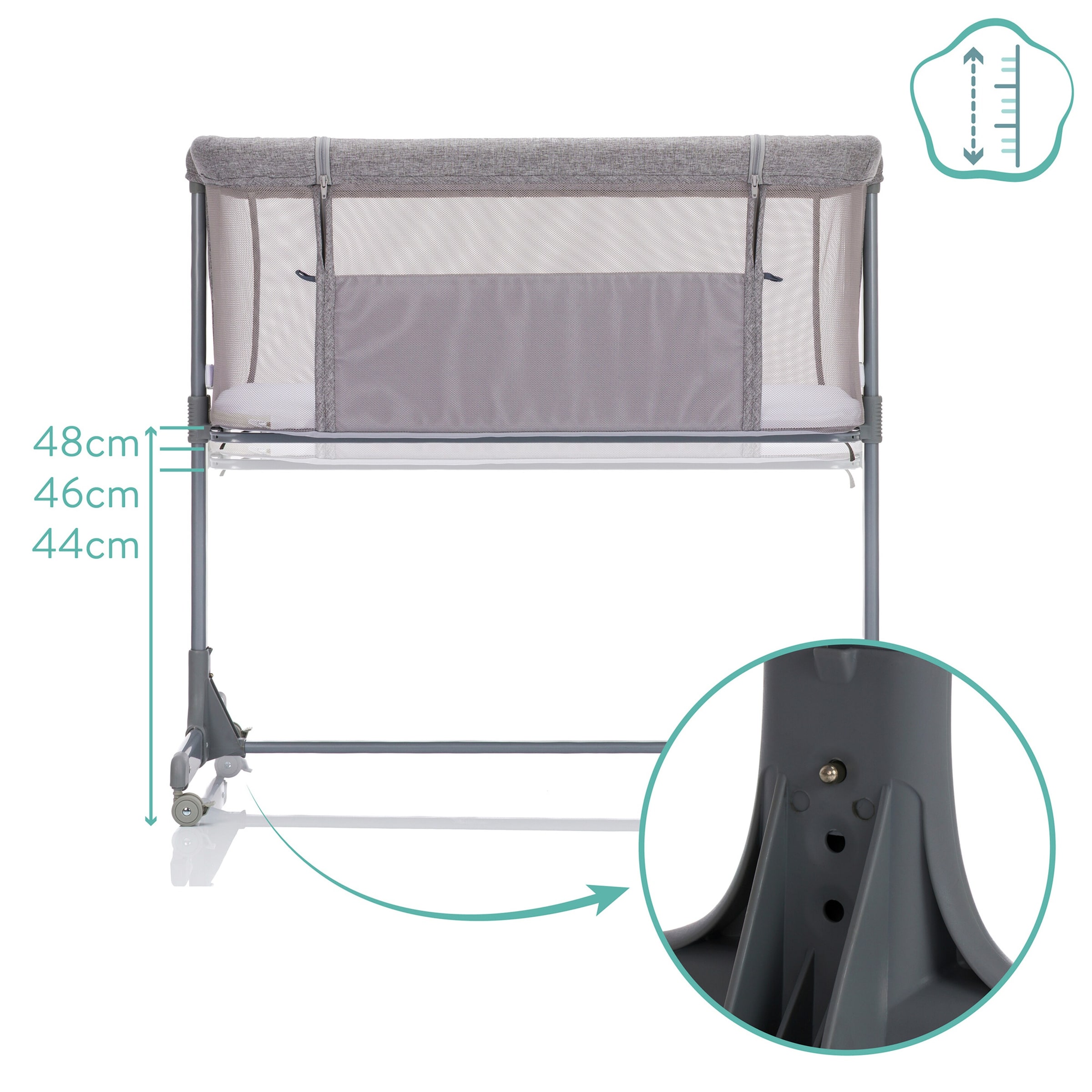 Fillikid Beistellbett Eco
