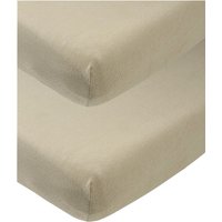 Meyco Baby 2er-Pack Jersey-Spannbetttücher 70x140 - 70x150 cm