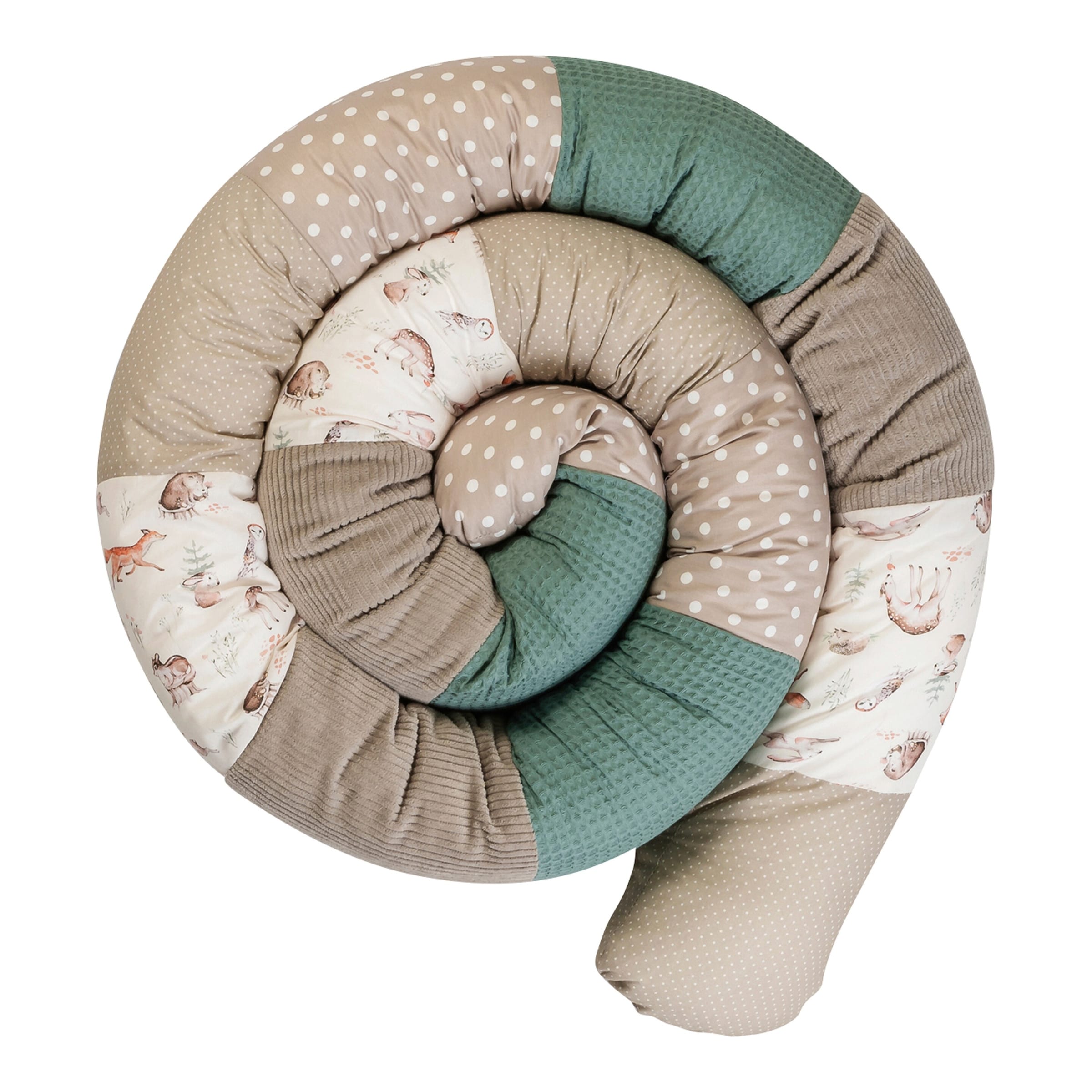Ullenboom Nestchenschlange 300 cm Waffelpiqué/Cord