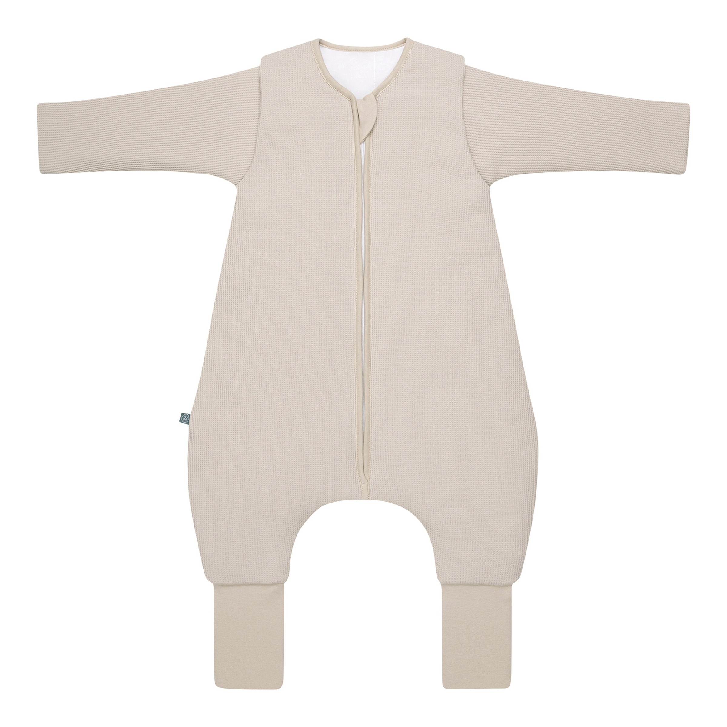 Emma & Noah Winter-Sleepoverall Essential mit abnehmbaren Ärmeln und Umschlag-Füßchen 3.5 TOG
