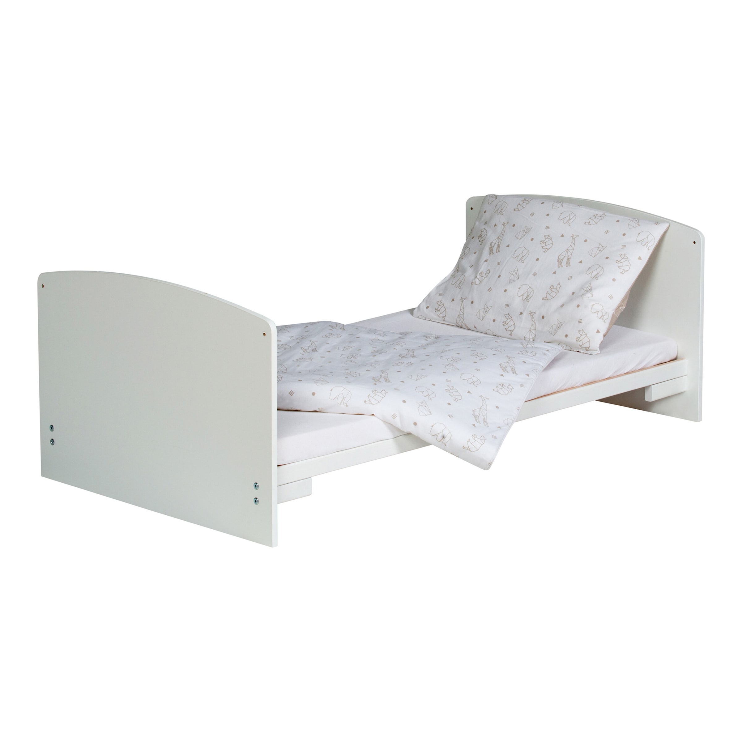 Schardt Babybett mit Ausstattung Classic White 70x140 cm