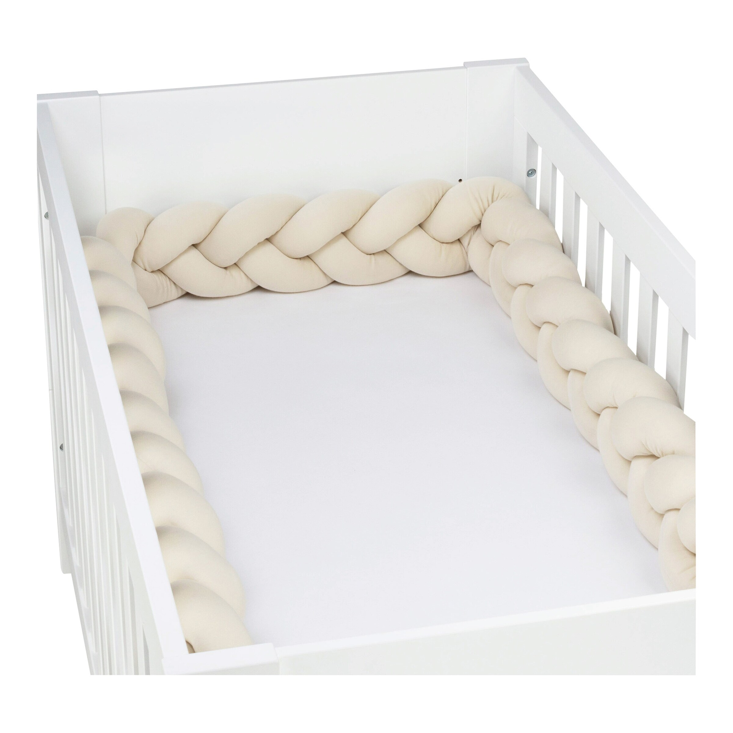 Babybay® Nestchenschlange Jersey geflochten 280 cm