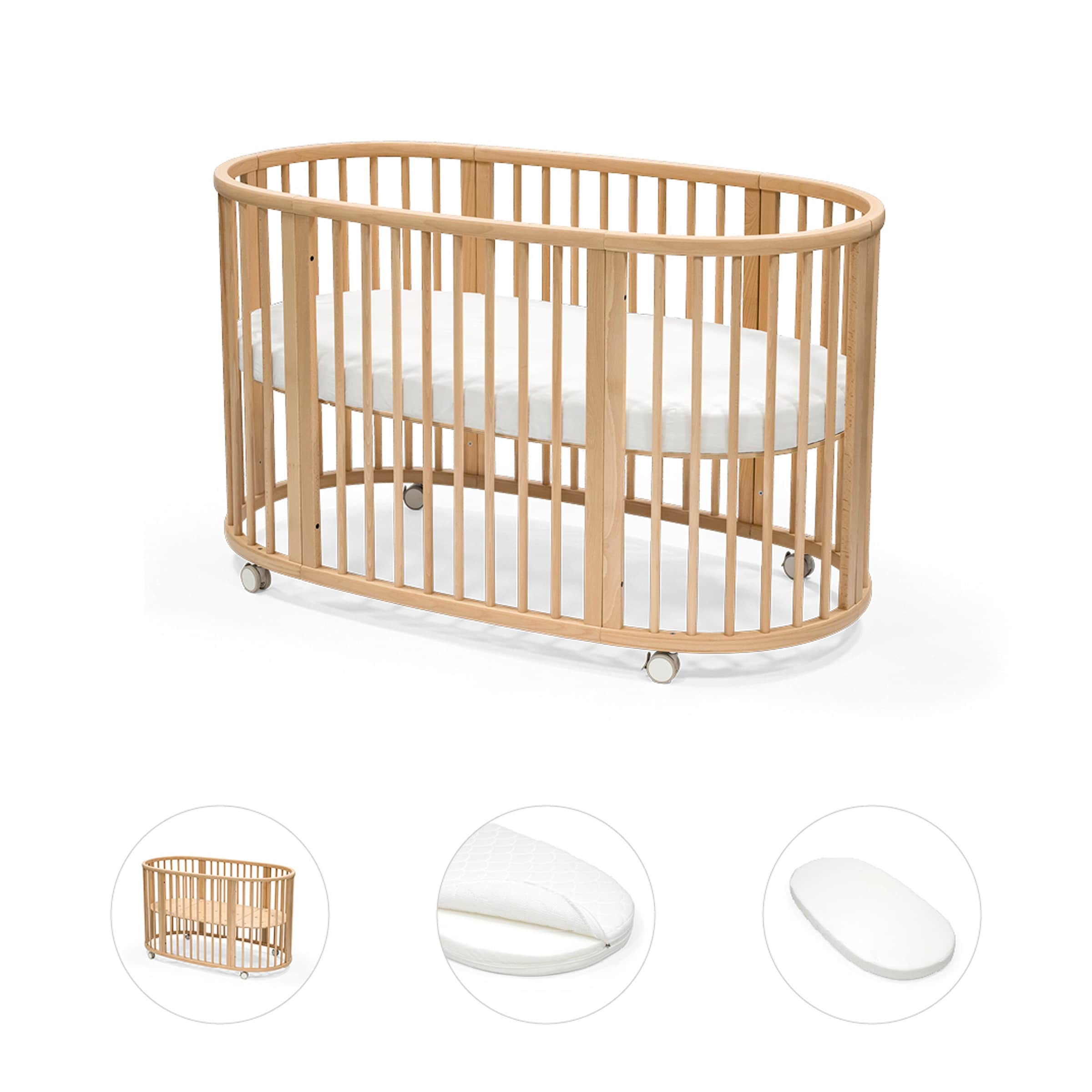 Stokke® Sleepi™ Bundle Sleepi inkl. Matratze und Spannbetttuch