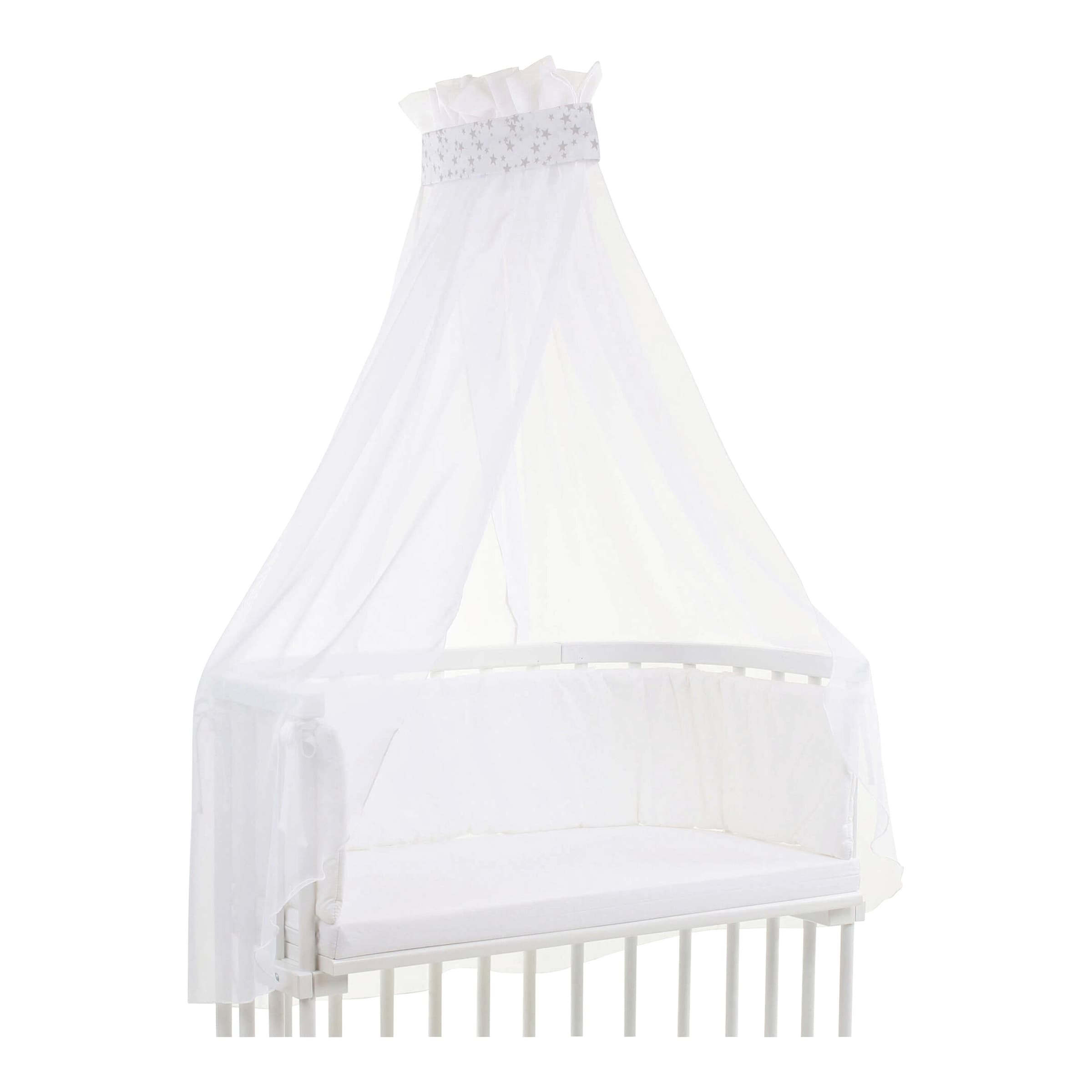 Babybay® Himmel Piqué mit Band passend für alle babybay Modelle