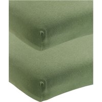 Meyco Baby 2er-Pack Jersey-Spannbetttücher 40x80 - 40x90cm