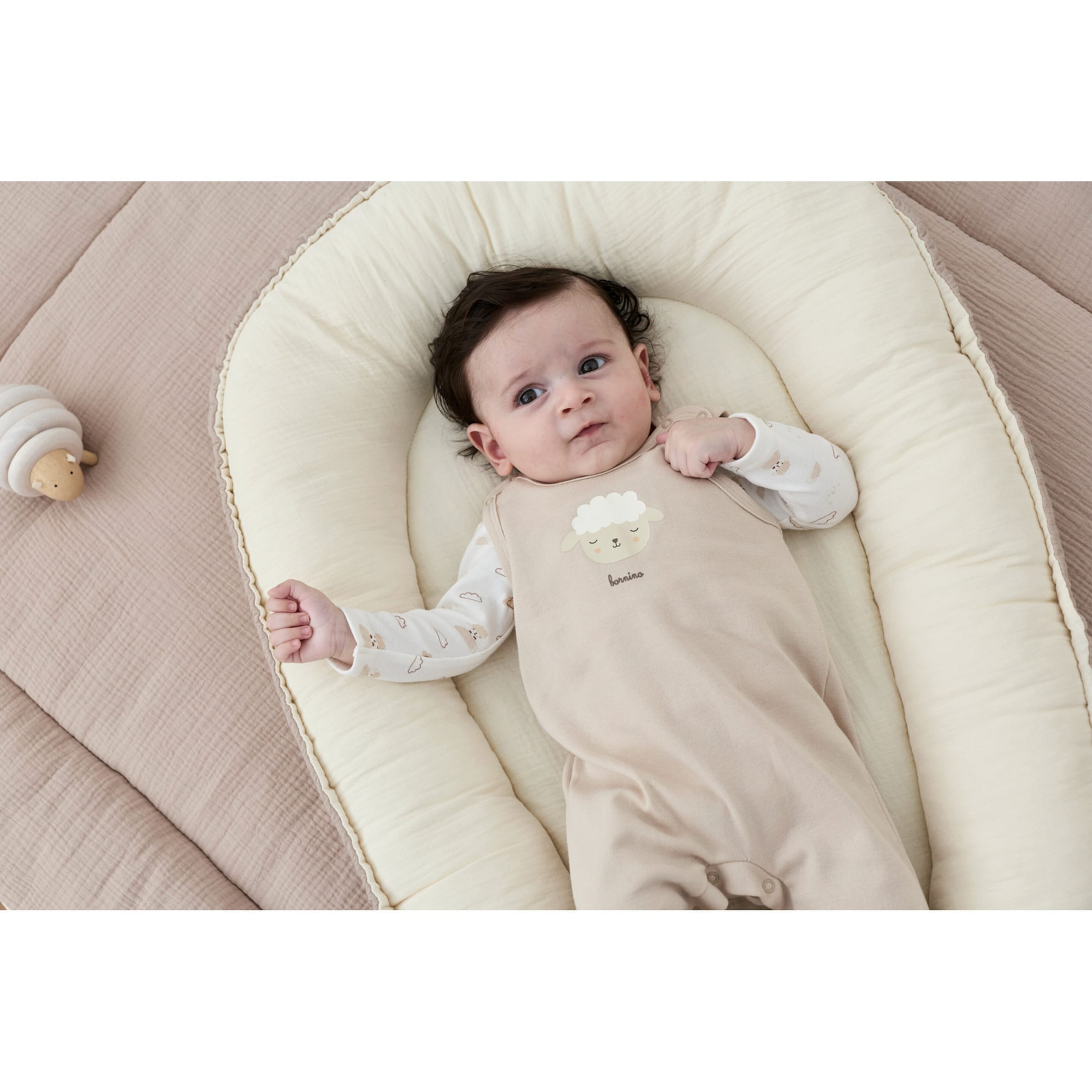 Bornino Home Kuschelnest Musselin 80x55 cm