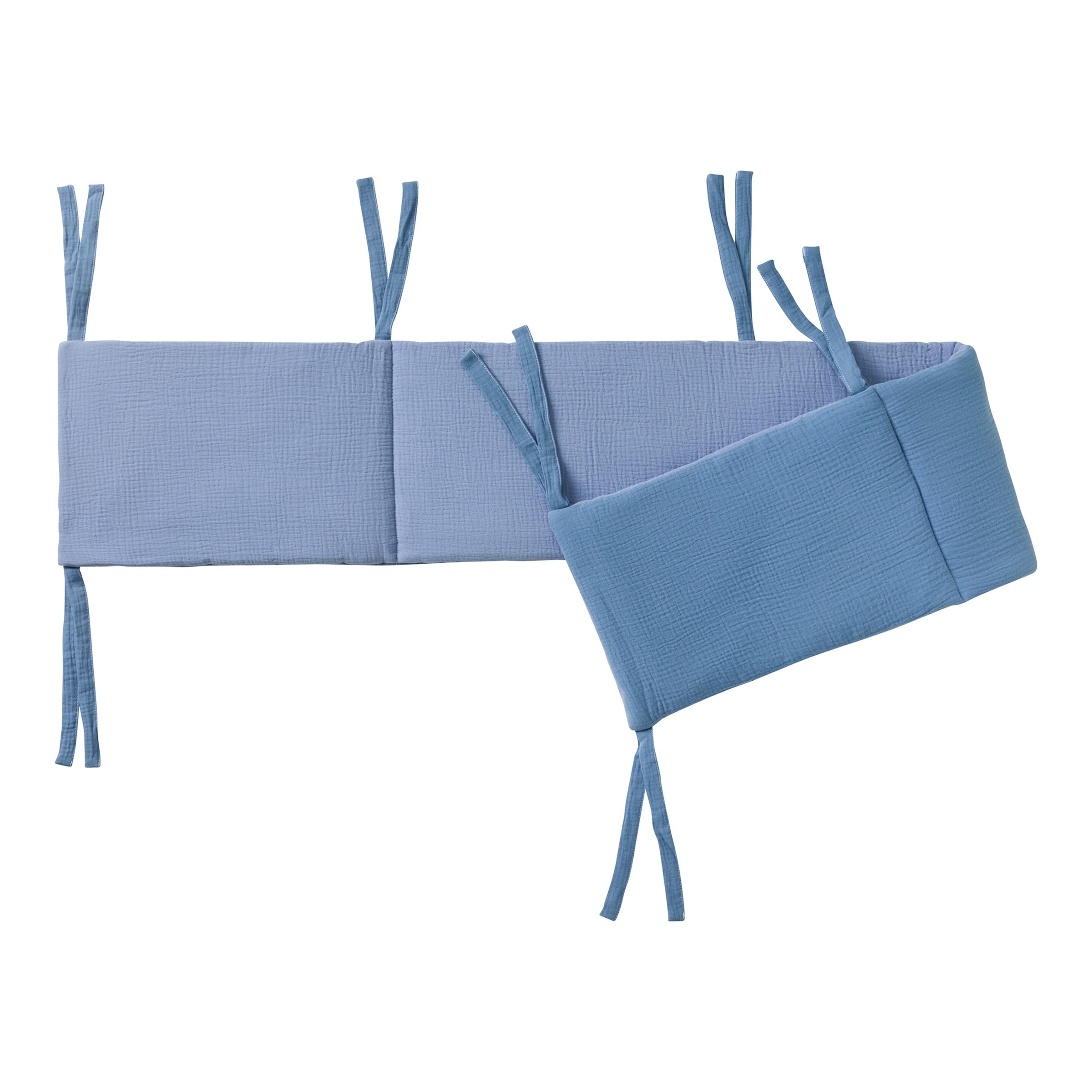Bornino Home Wende-Nestchen für Beistellbett Musselin 26x166 cm