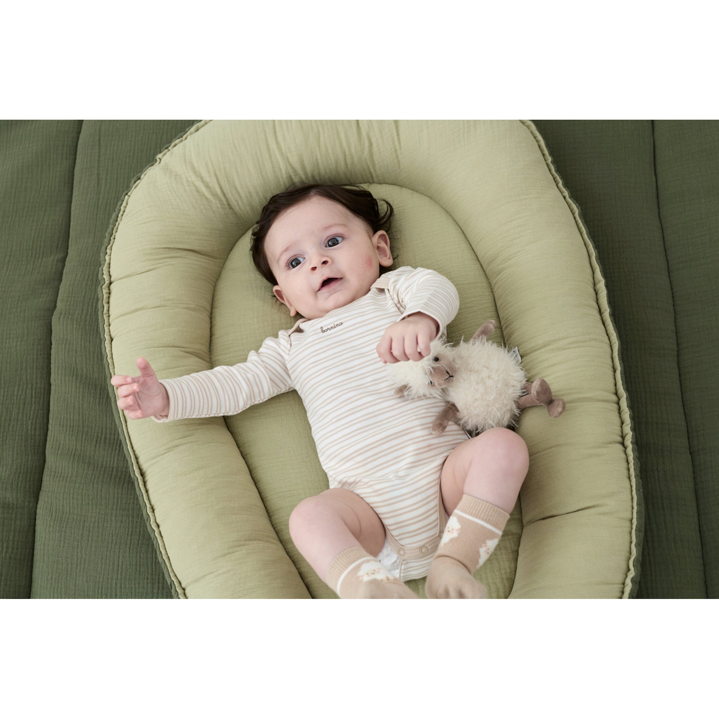 Bornino Home Kuschelnest Musselin 80x55 cm