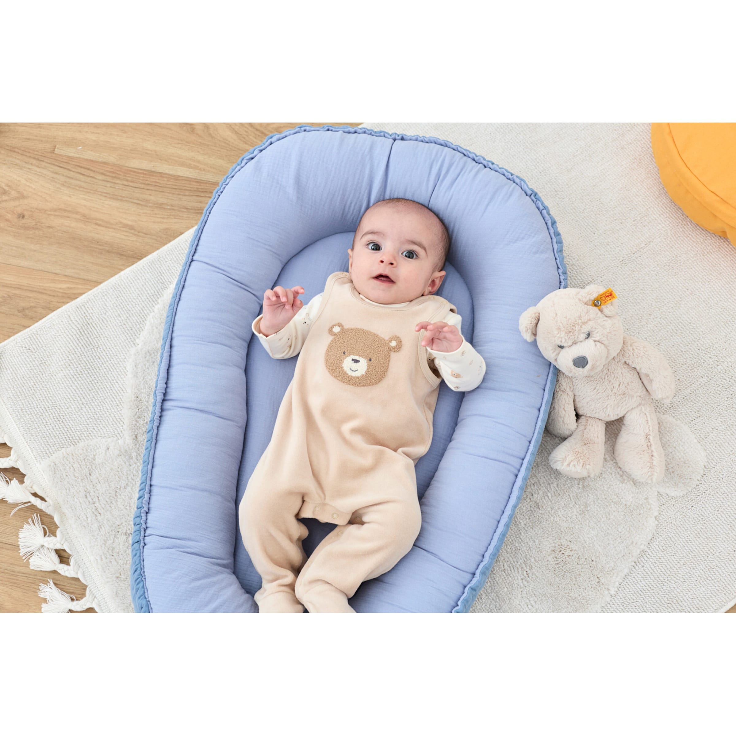 Bornino Home Kuschelnest Musselin 80x55 cm